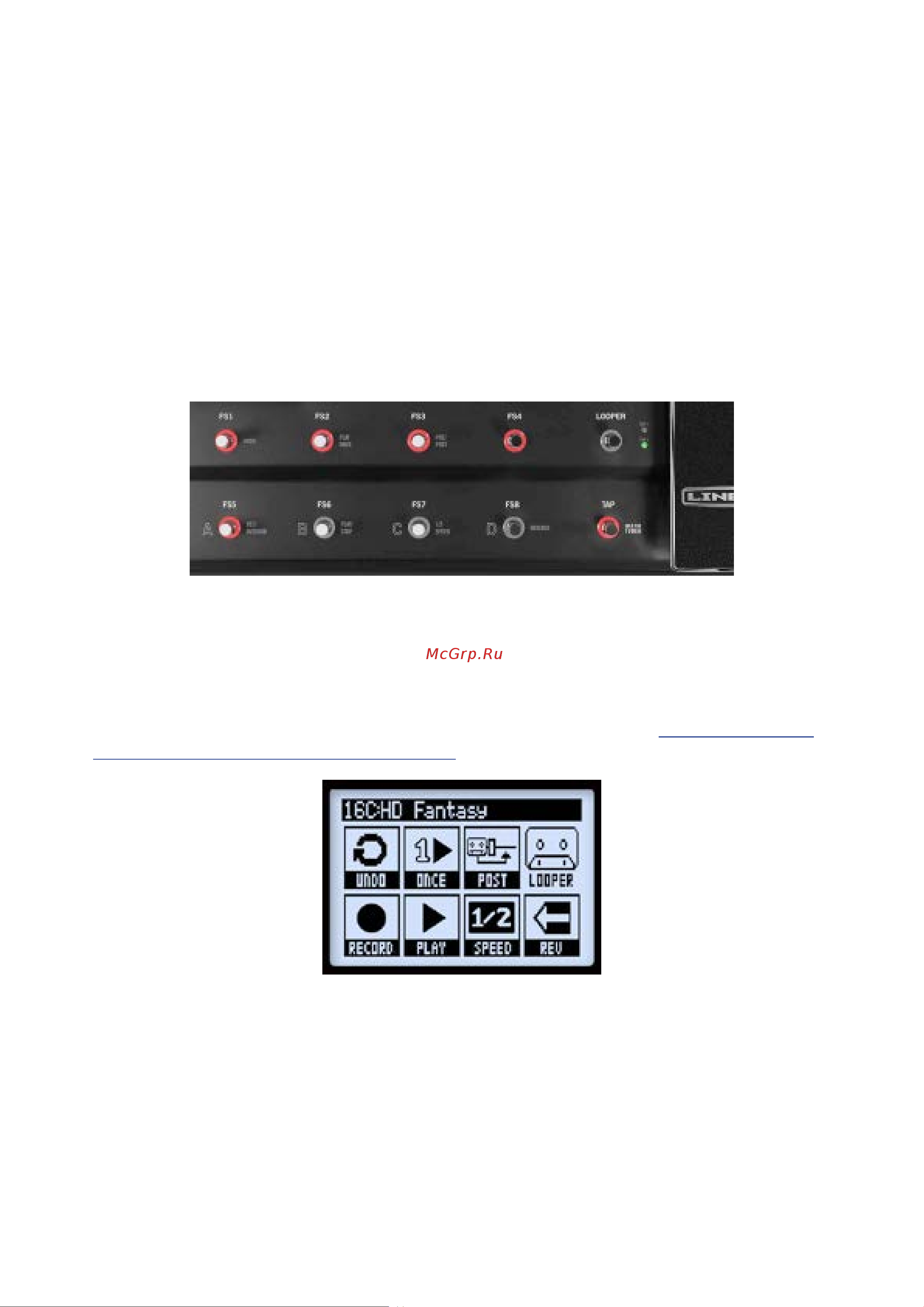 LINE 6 POD HD500X [69/92] Режим лупера