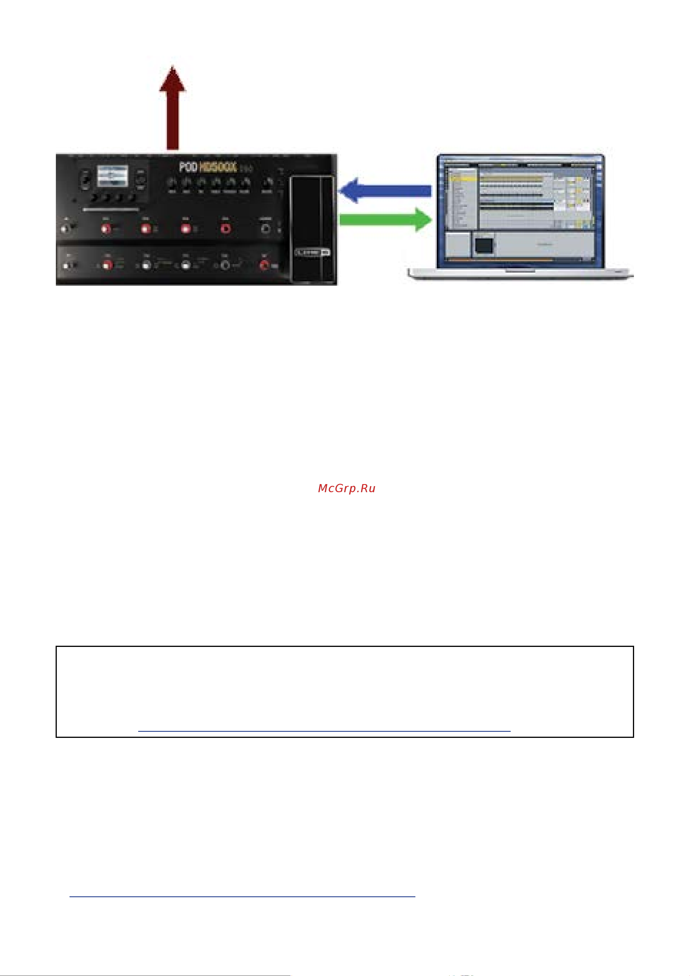 LINE 6 POD HD500X [75/92] Панель line 6 audio midi devices