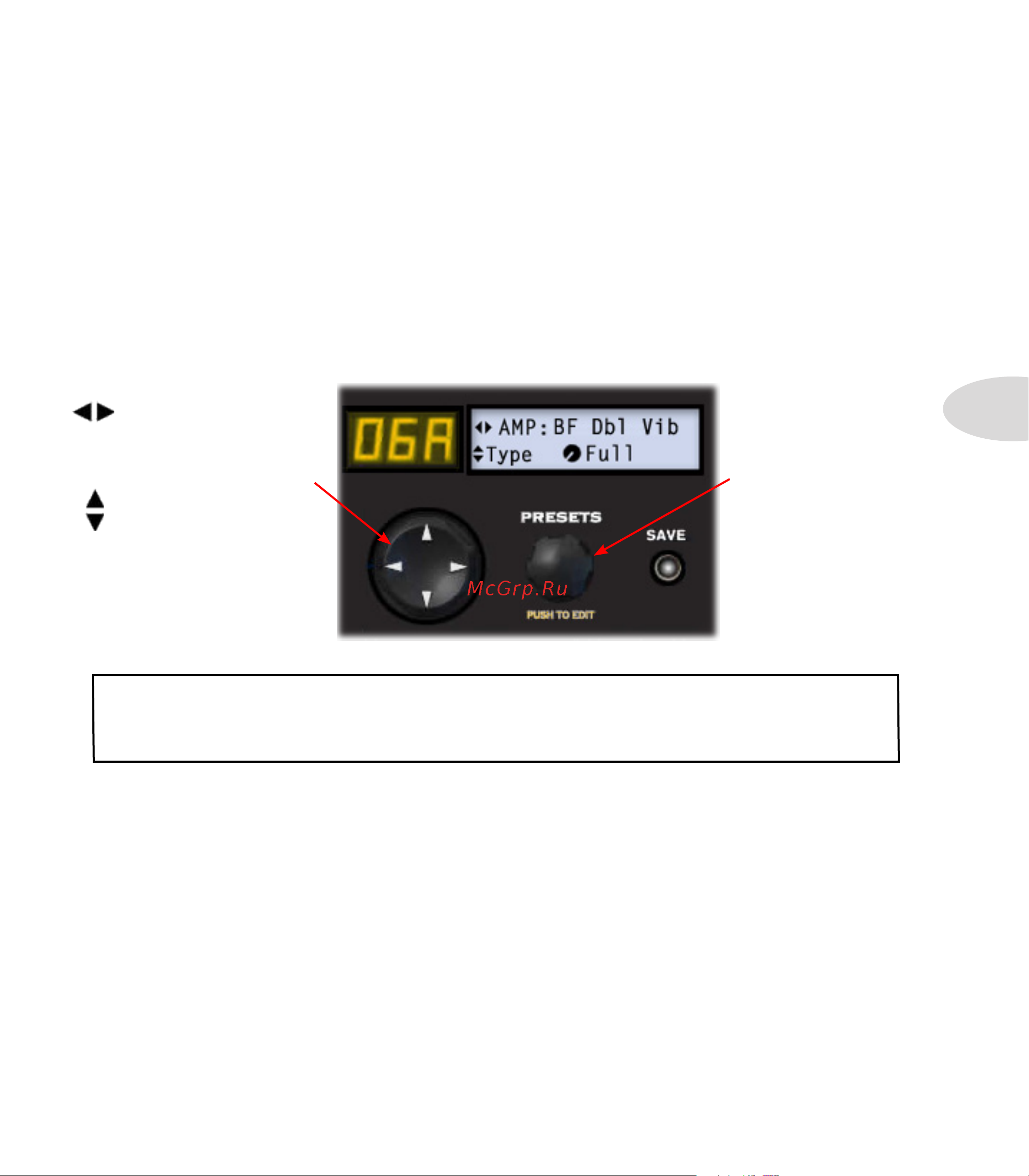 LINE 6 POD HD400 [23/83] Accessing edit mode