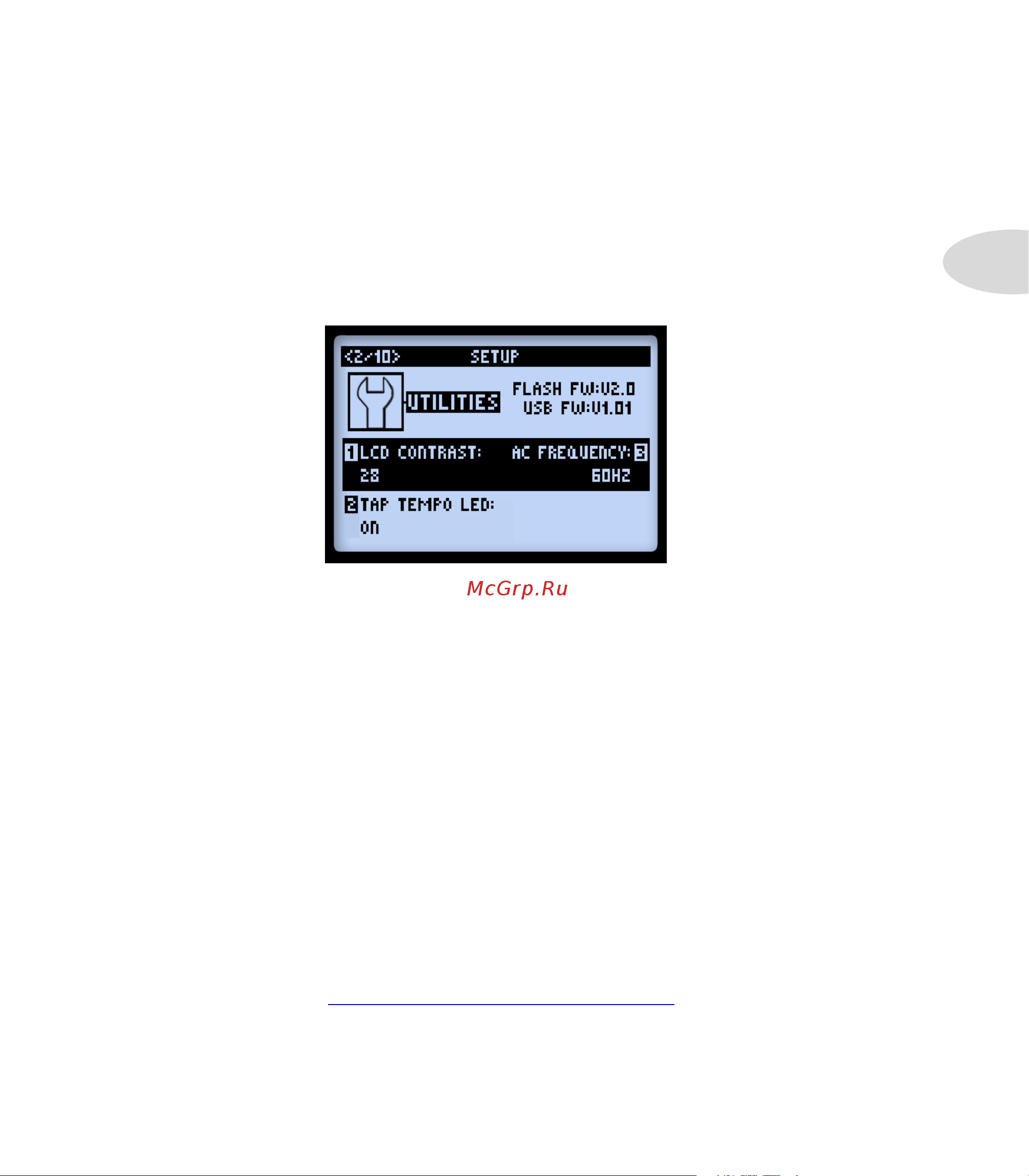 LINE 6 POD HD Pro [13/135] Page 2 setup utilities options