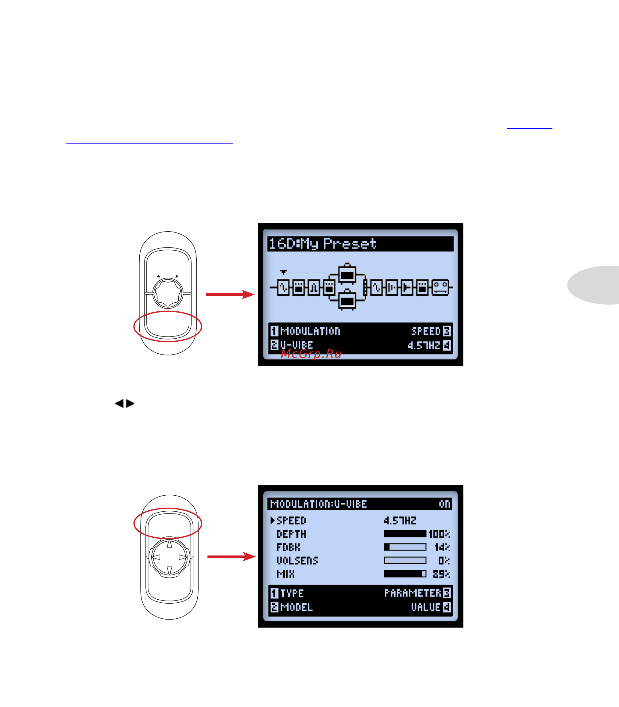 LINE 6 POD HD Pro [45/135] Fx edit mode