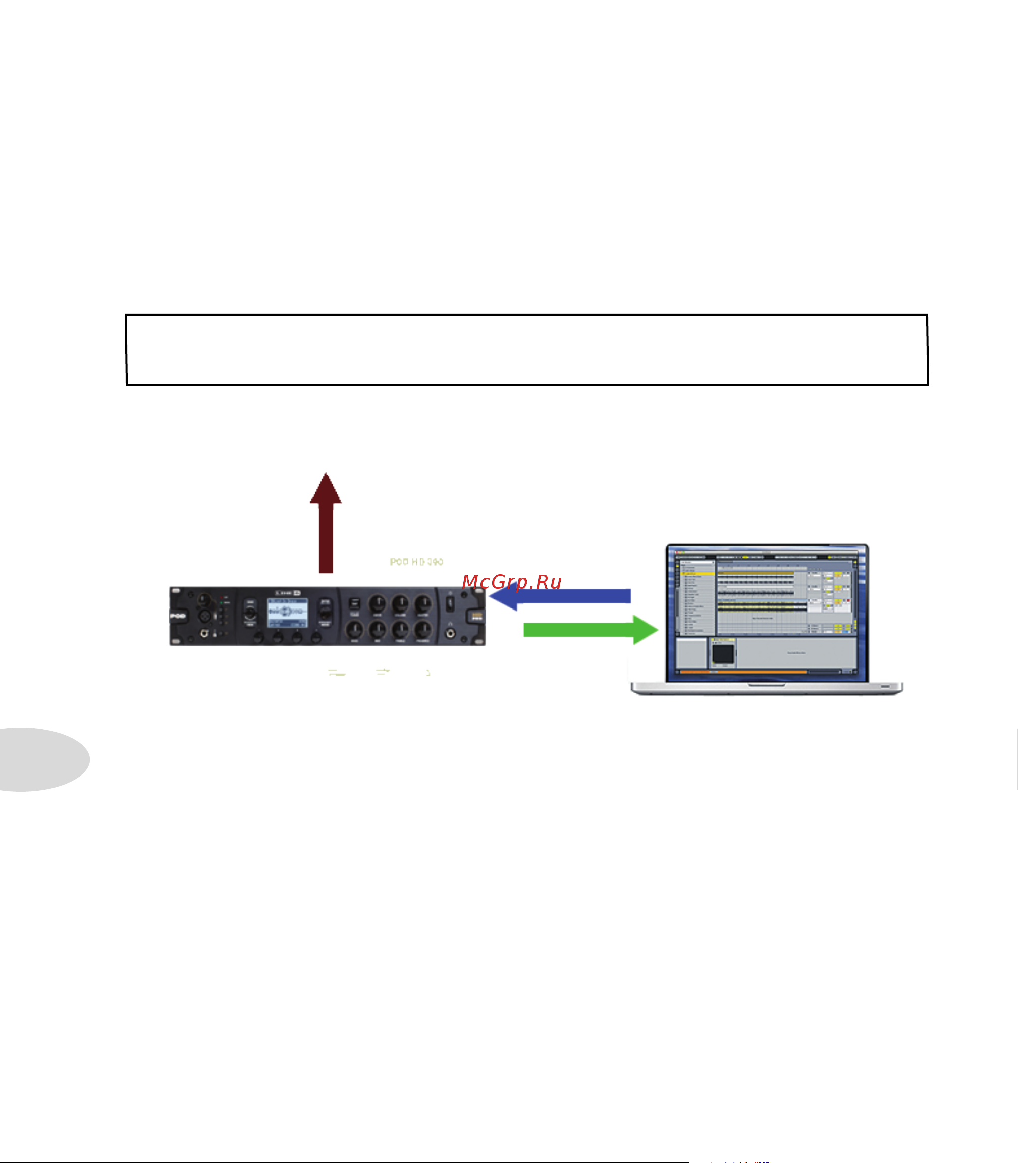 LINE 6 POD HD Pro [88/135] Audio routing