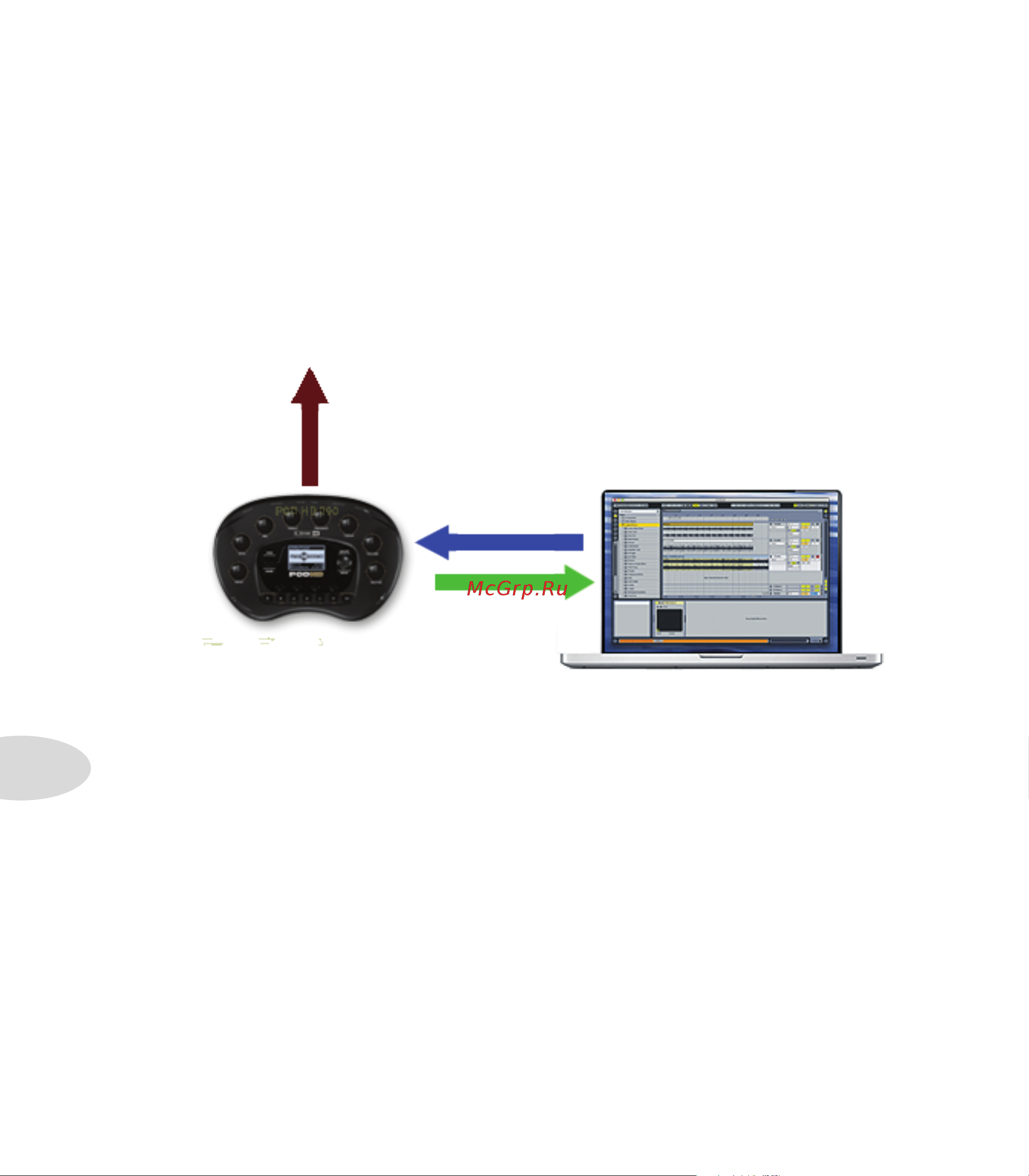 LINE 6 POD HD Desktop [76/113] Audio routing