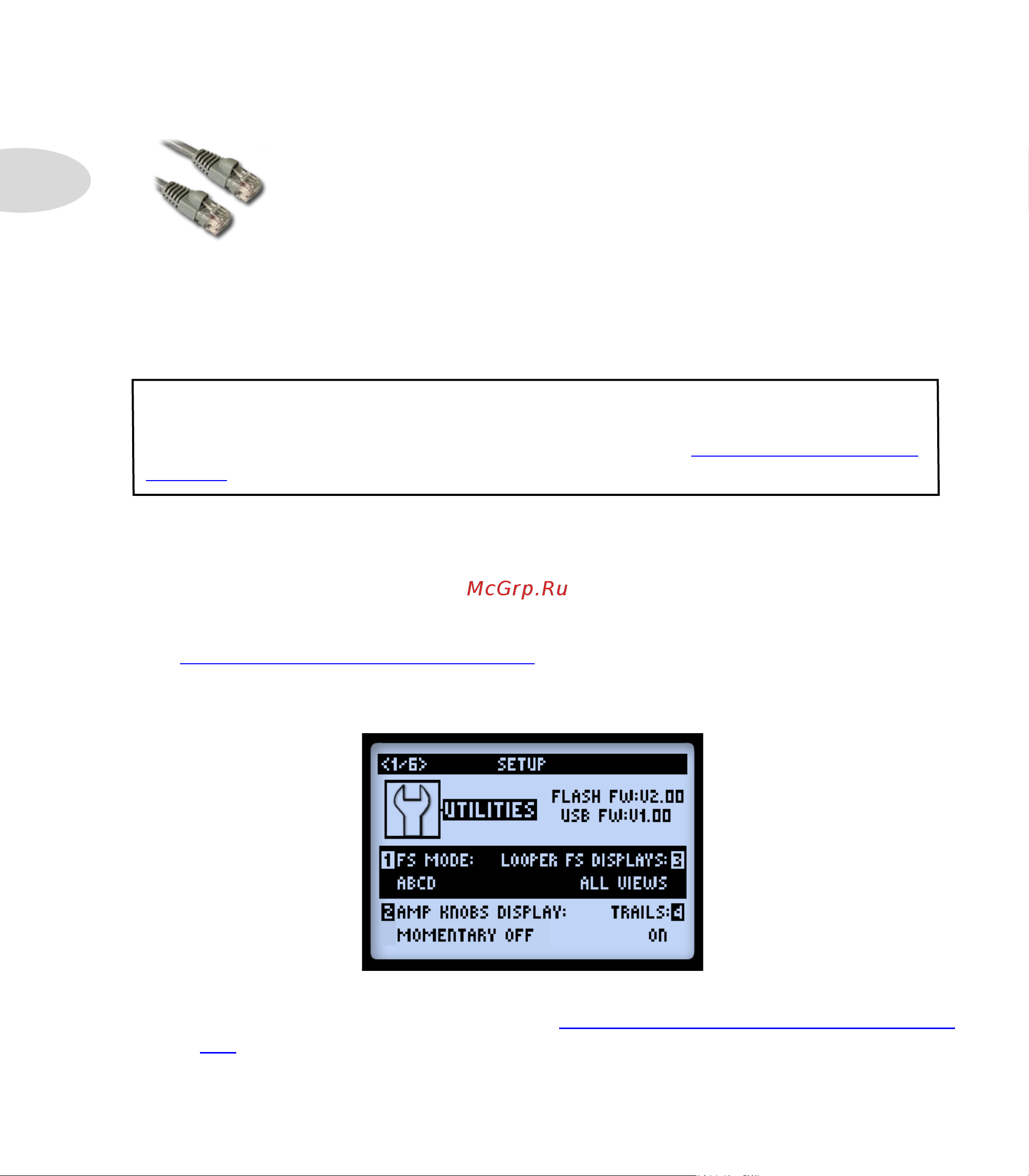 LINE 6 POD HD Desktop [92/113] Setup options for fbv