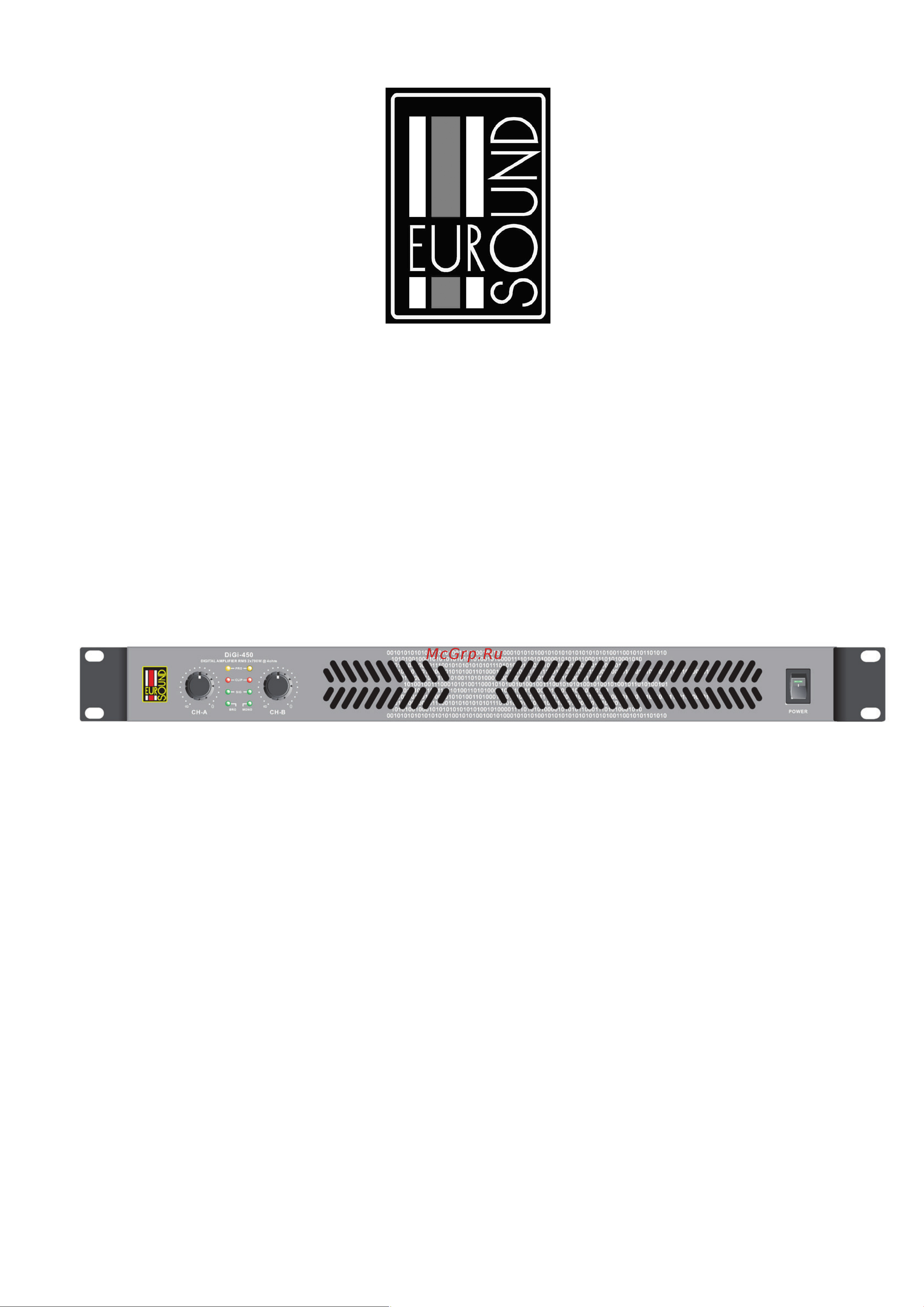 EUROSOUND DiGi2-400 Руководство по эксплуатации онлайн