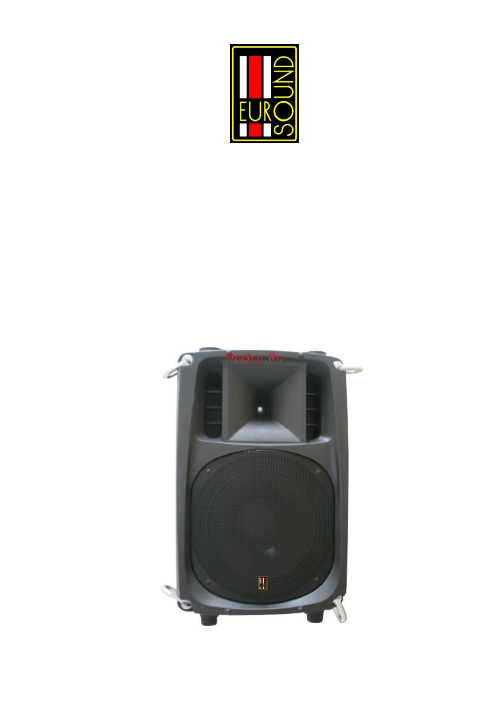 EUROSOUND ESX-12A [2/8] Активная акустическая система