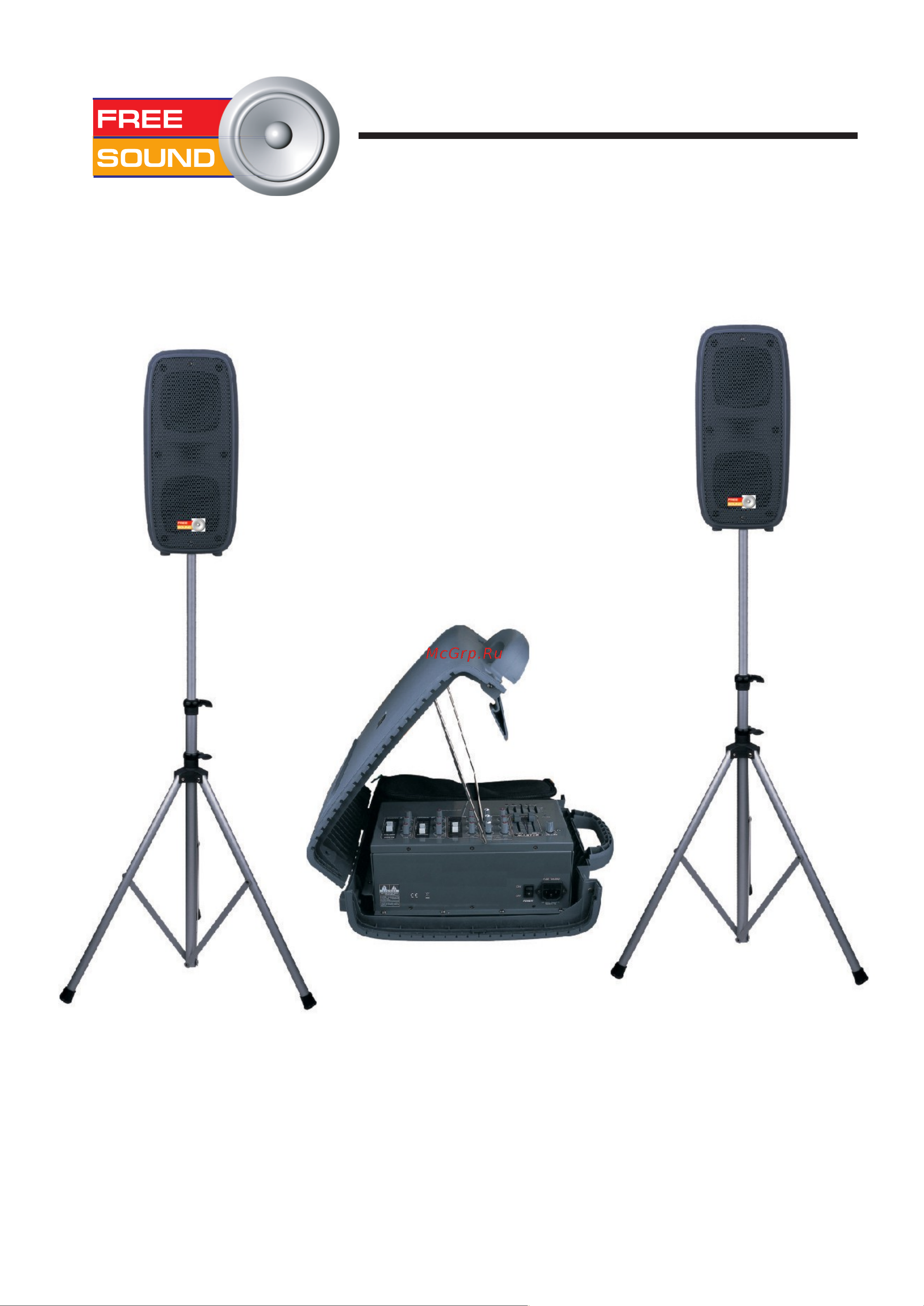 EUROSOUND FREE SOUND LC-100MP3-B Руководство по эксплуатации онлайн