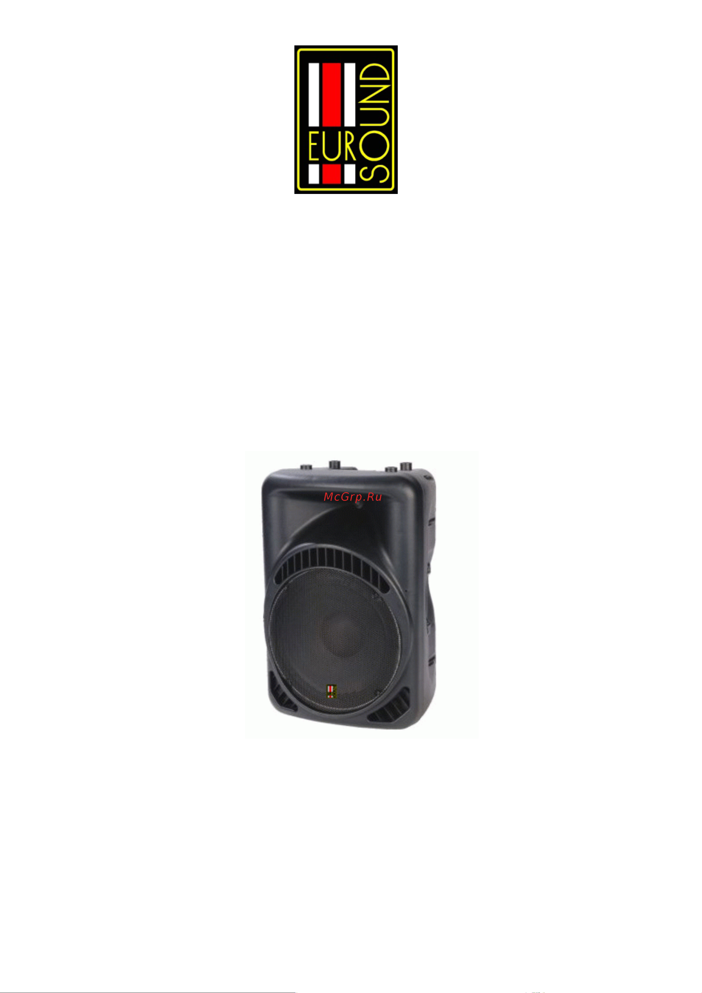 EUROSOUND ESD-12USBQ Руководство по эксплуатации онлайн