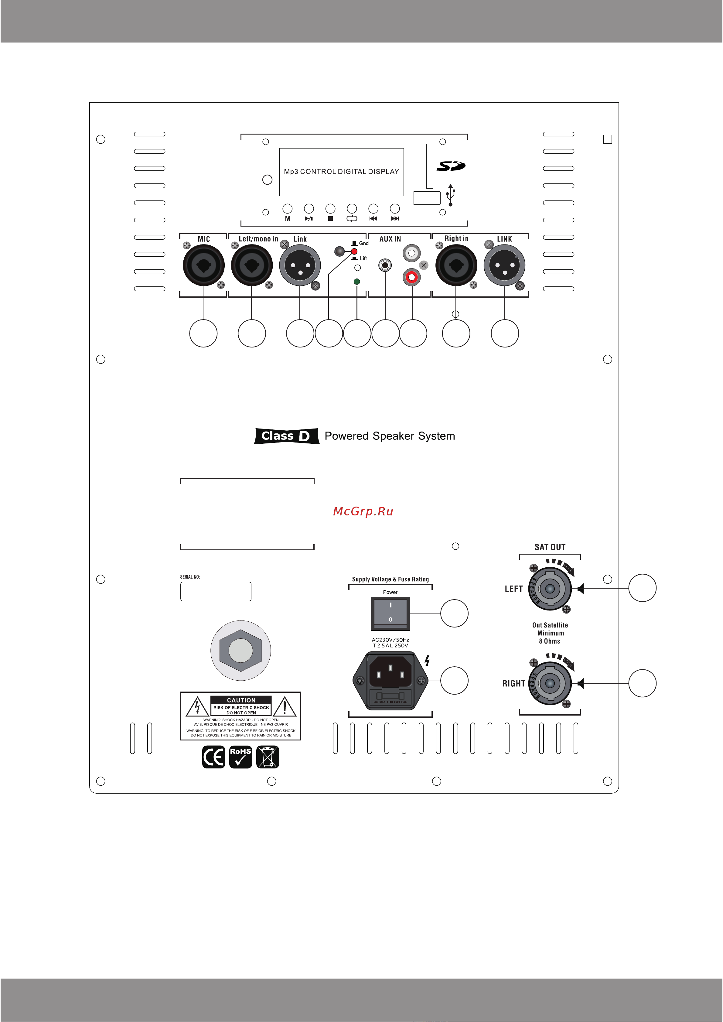EUROSOUND FOCUS-1100A-USB [4/8] Focus 1000a usb