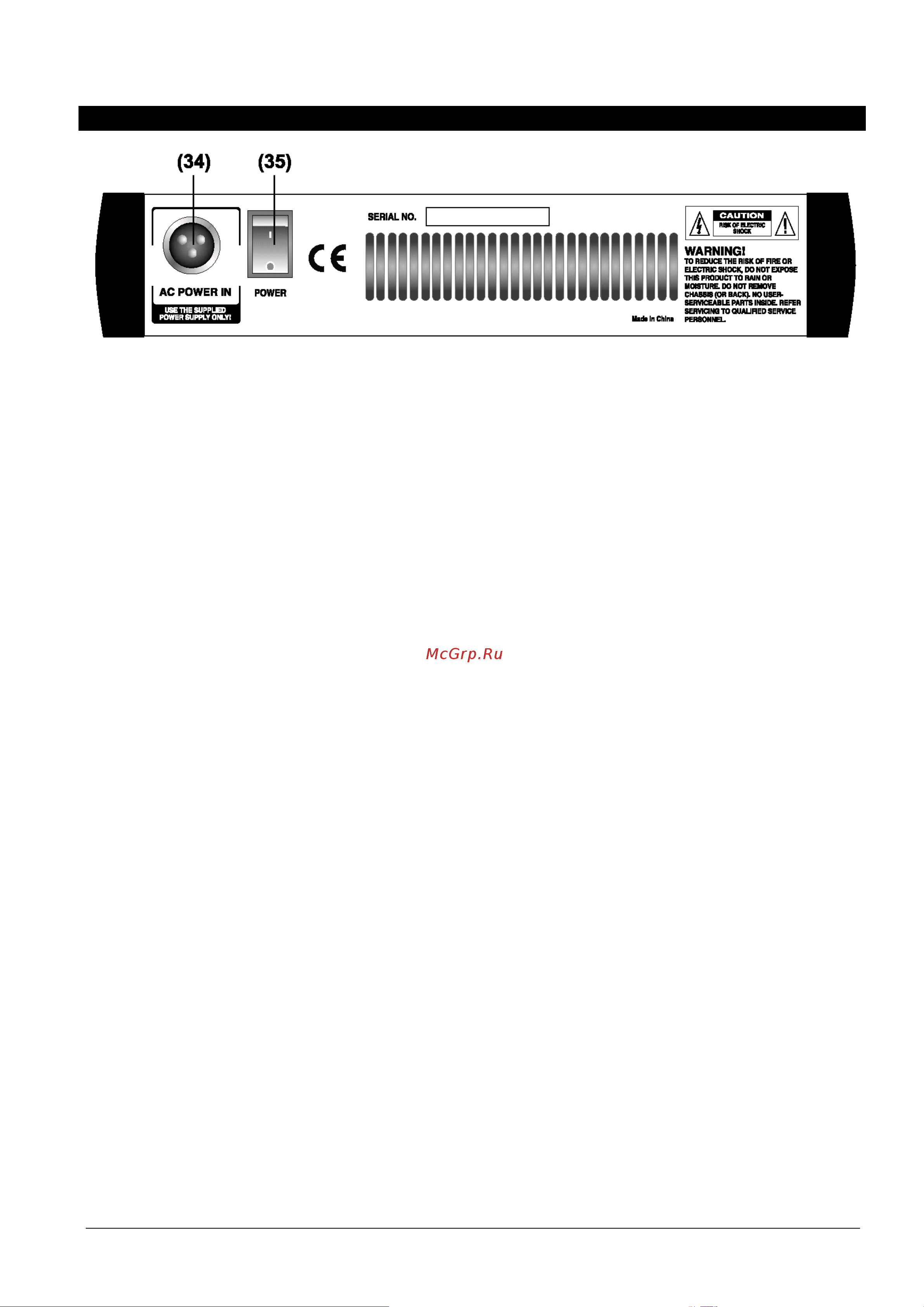 EUROSOUND Compact-802X [11/14] Органы управления и подключения