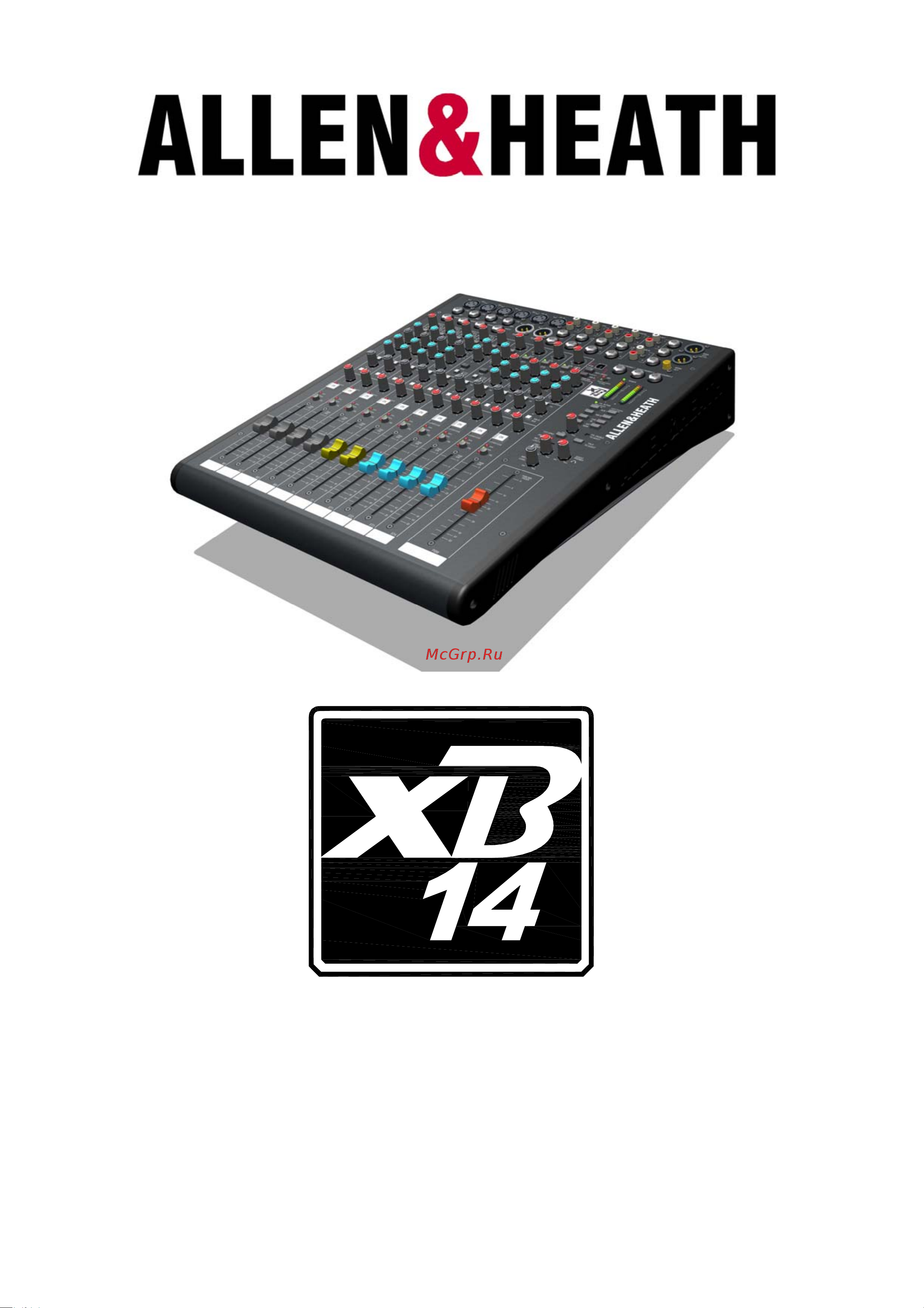 Allen&Heath ALLEN & HEATH XB14 Руководство по эксплуатации онлайн
