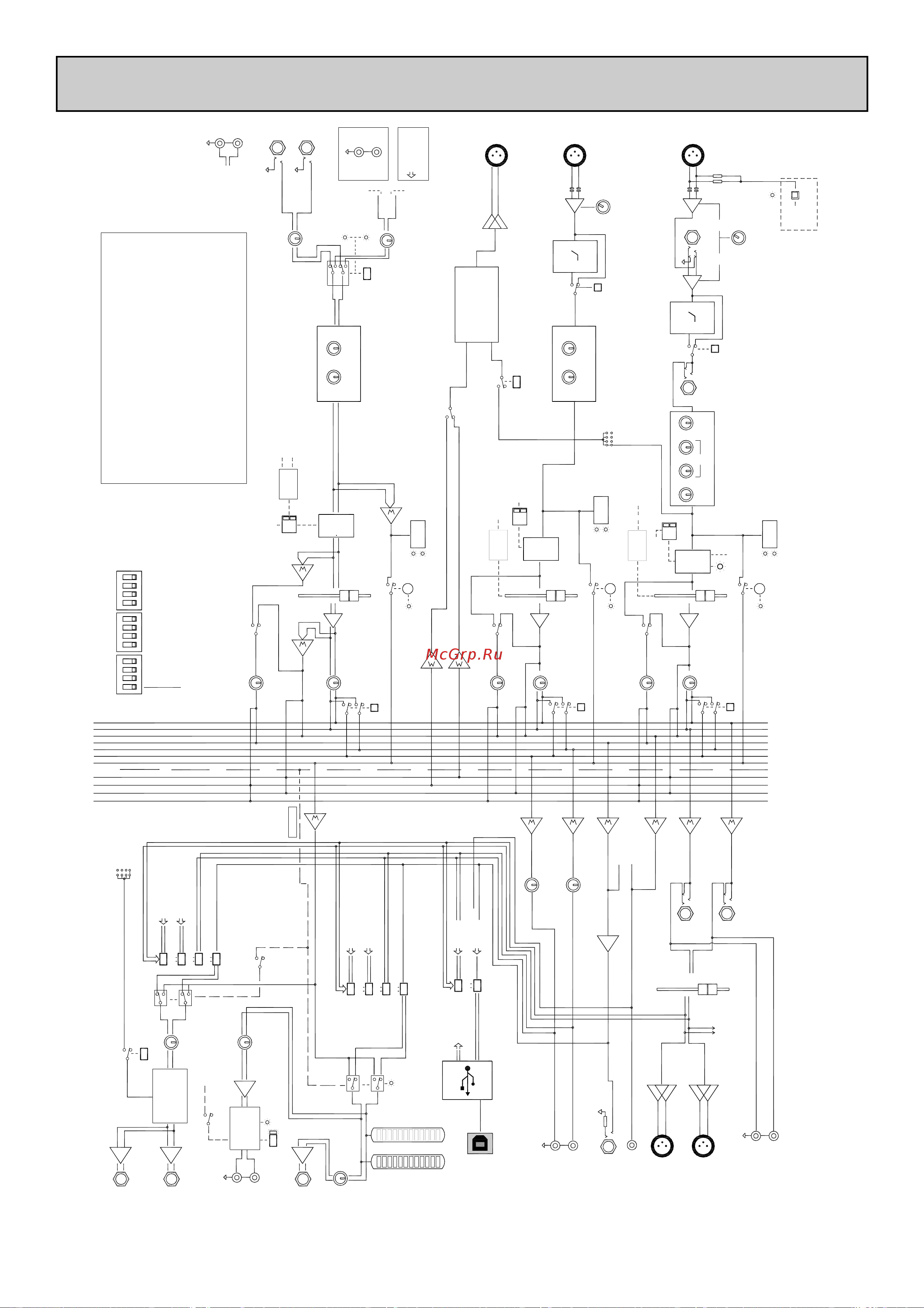 Allen&Heath ALLEN & HEATH XB14 [12/35] Блок схема