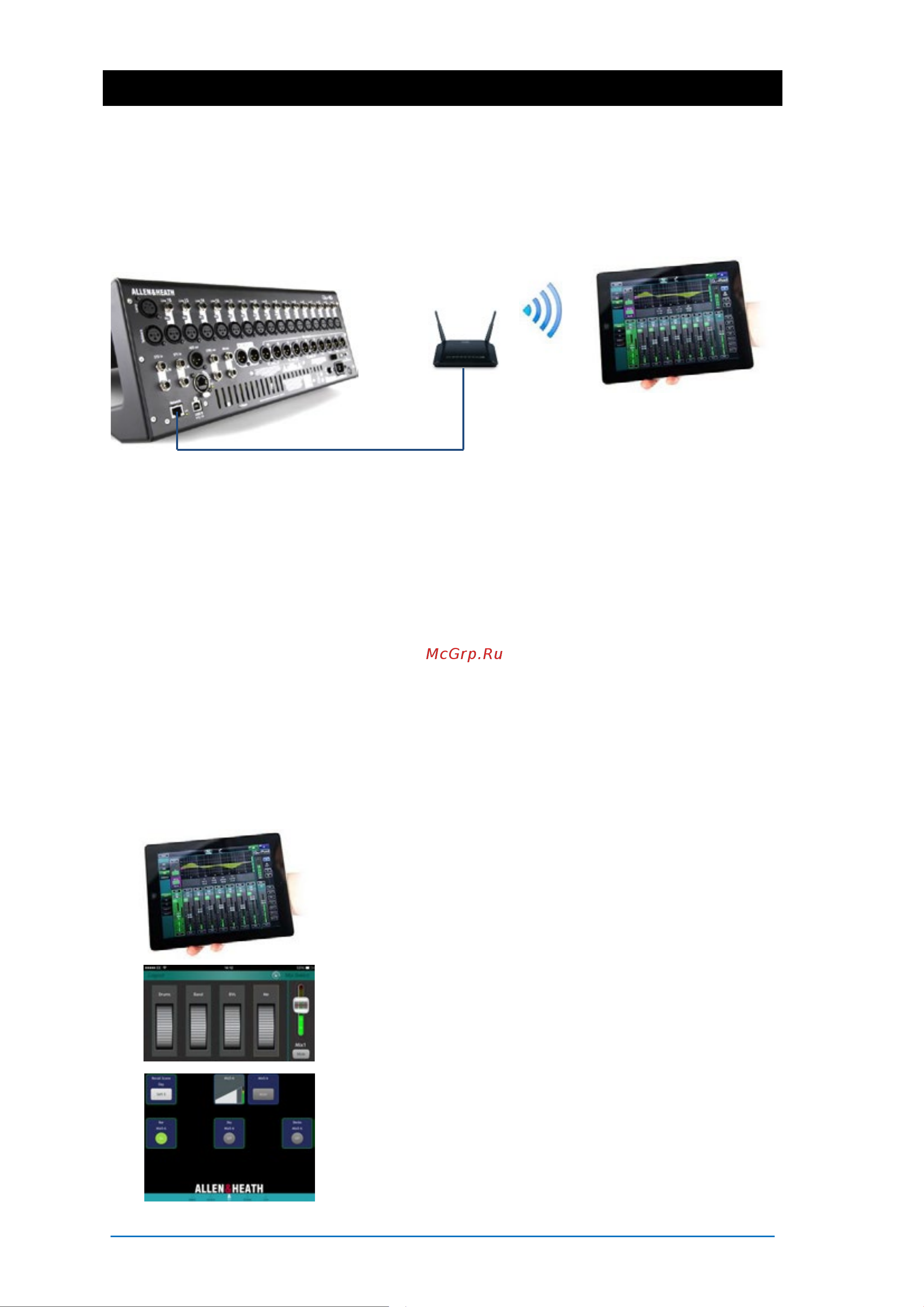 ALLEN & HEATH Qu-Pac [11/22] Беспроводное управление