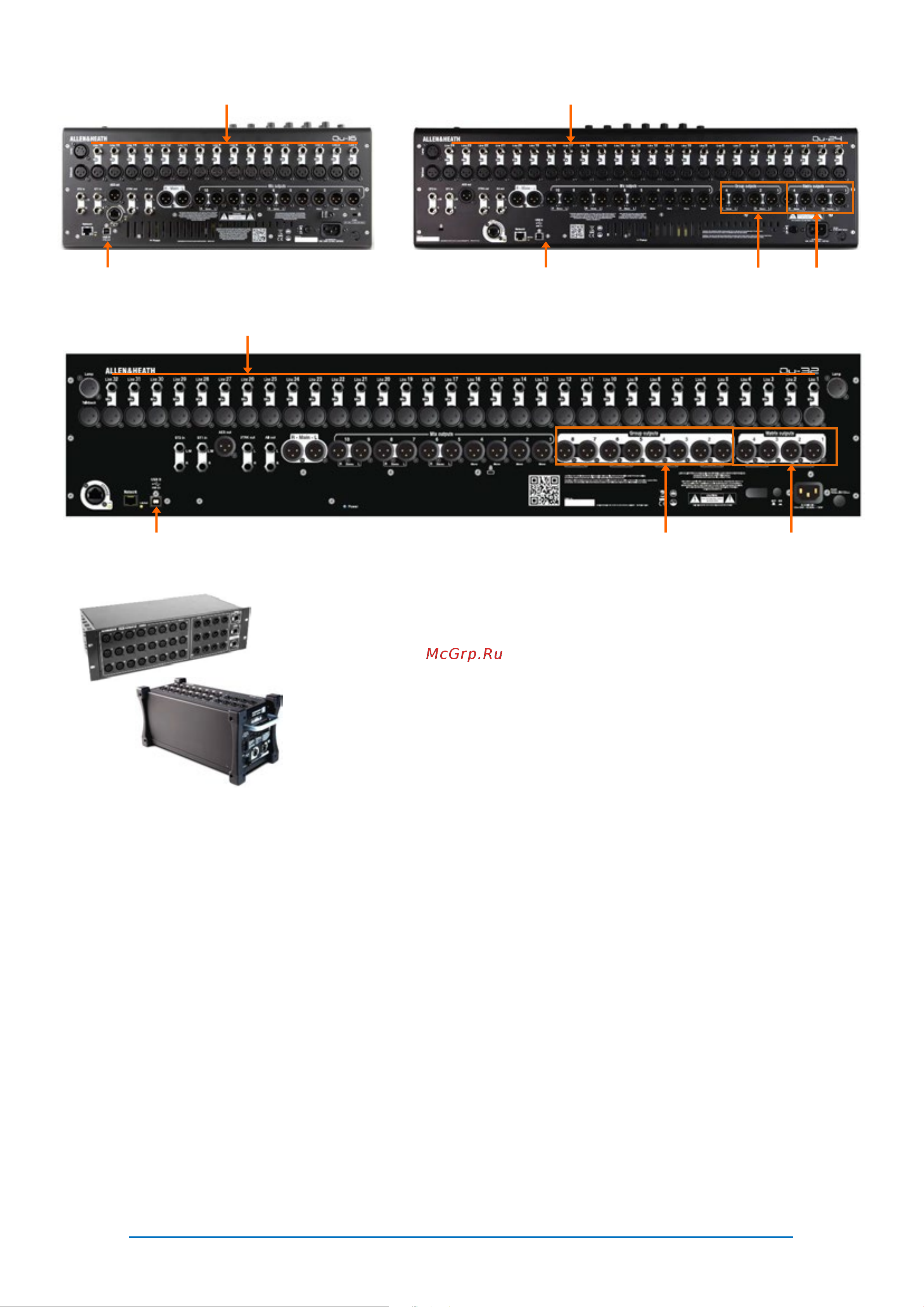 ALLEN & HEATH Qu-Pac Руководство по эксплуатации онлайн [6/22] 777567