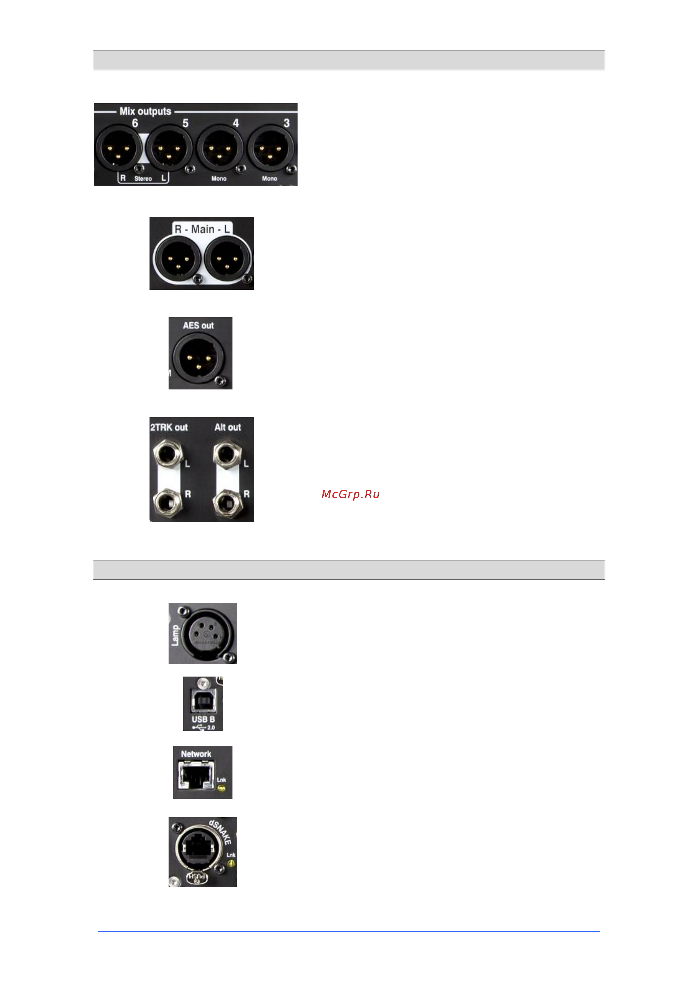 Allen&Heath ALLEN & HEATH Qu-16 [10/53] Выходные подключения