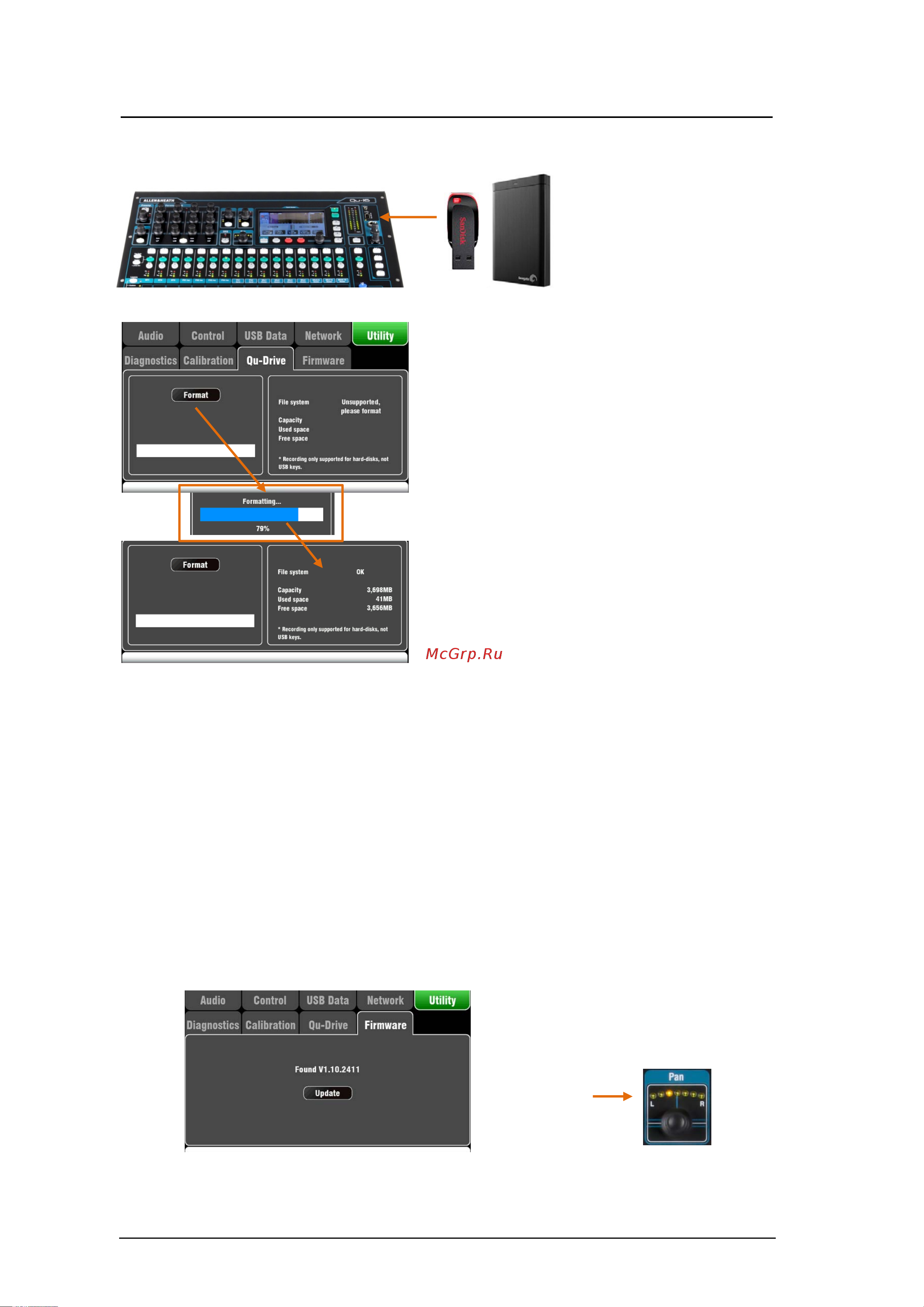 Allen&Heath ALLEN & HEATH Qu-16 [2/53] Важно как обновить прошивку микшера qu 16