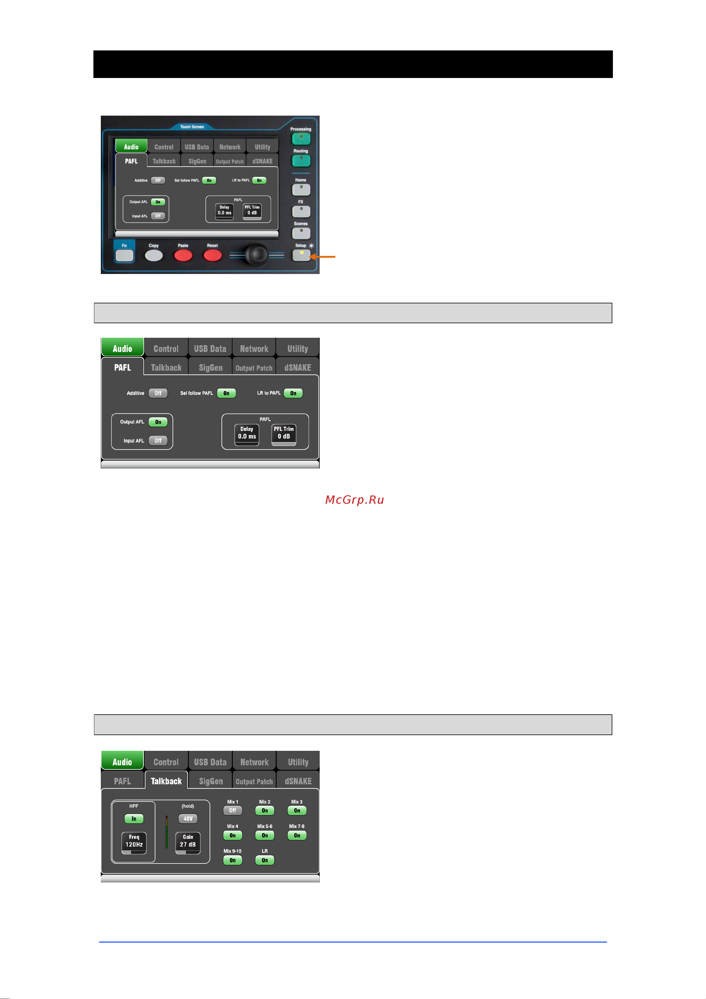Allen&Heath ALLEN & HEATH Qu-16 [38/53] Audio setup