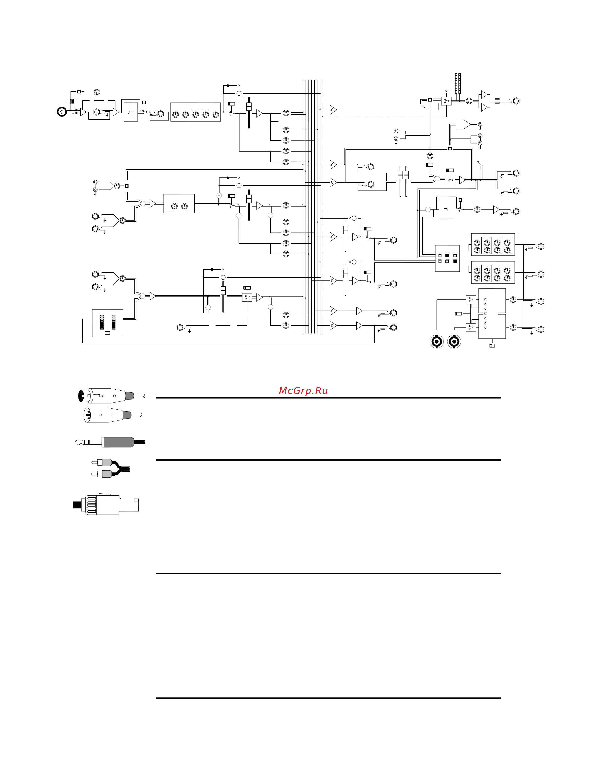 Allen&Heath ALLEN & HEATH PA12-CP [33/36] System block diagram