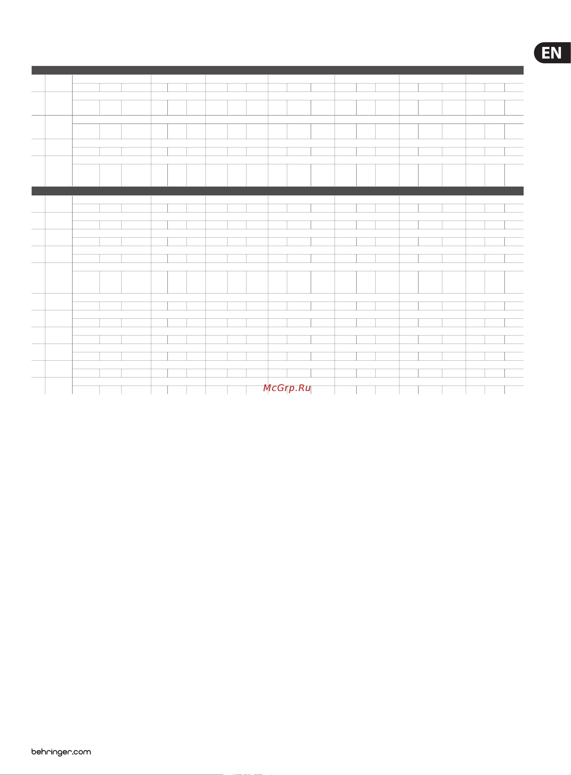 Behringer VIRTUALIZER 3D FX2000 [23/28] Virtualizer 3d fx2000 user manual