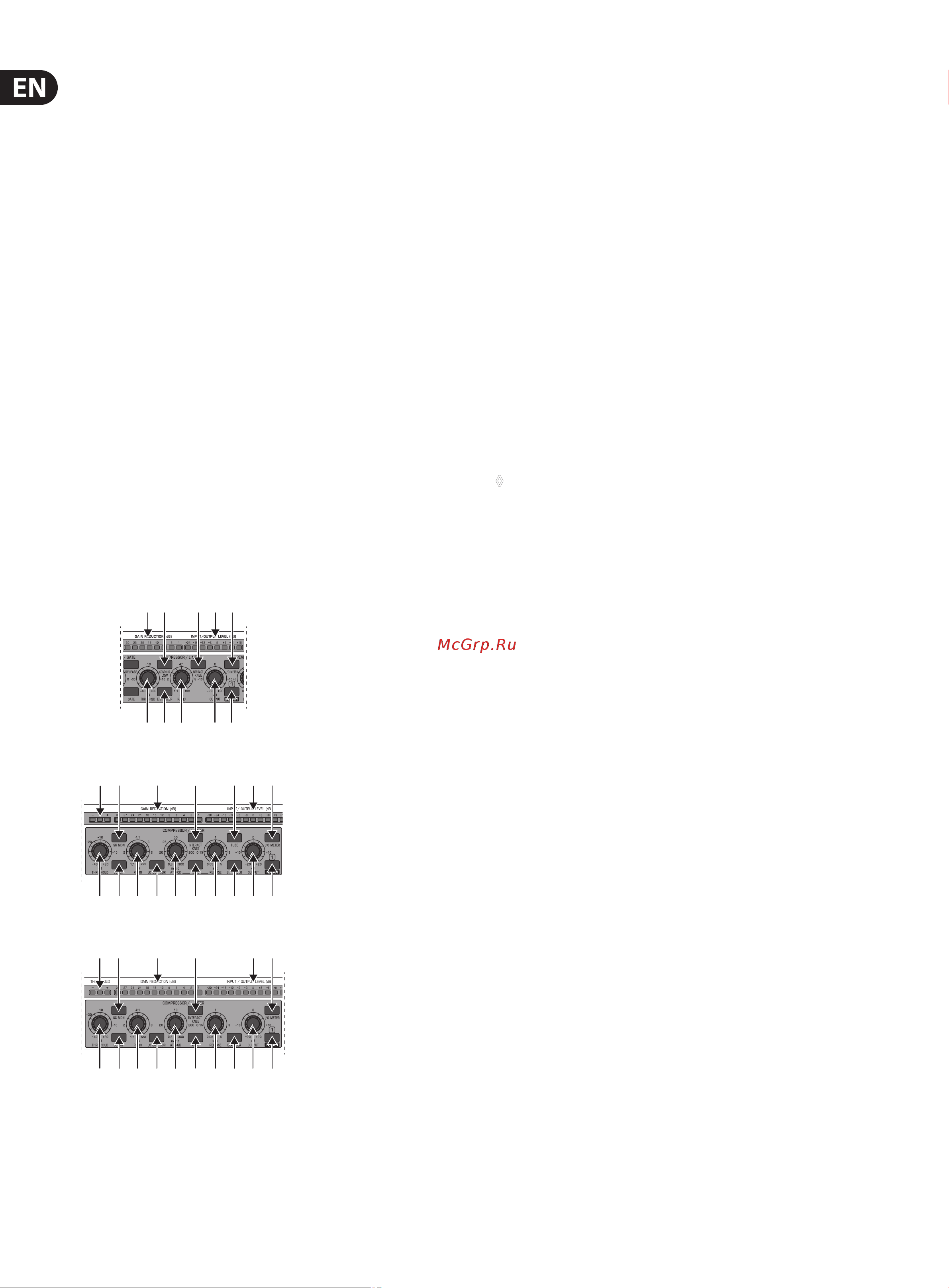 Behringer AUTOCOM PRO-XL MDX1600 [6/13] The compressor section