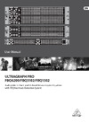 Behringer ULTRAGRAPH PRO FBQ6200 Руководство по эксплуатации
