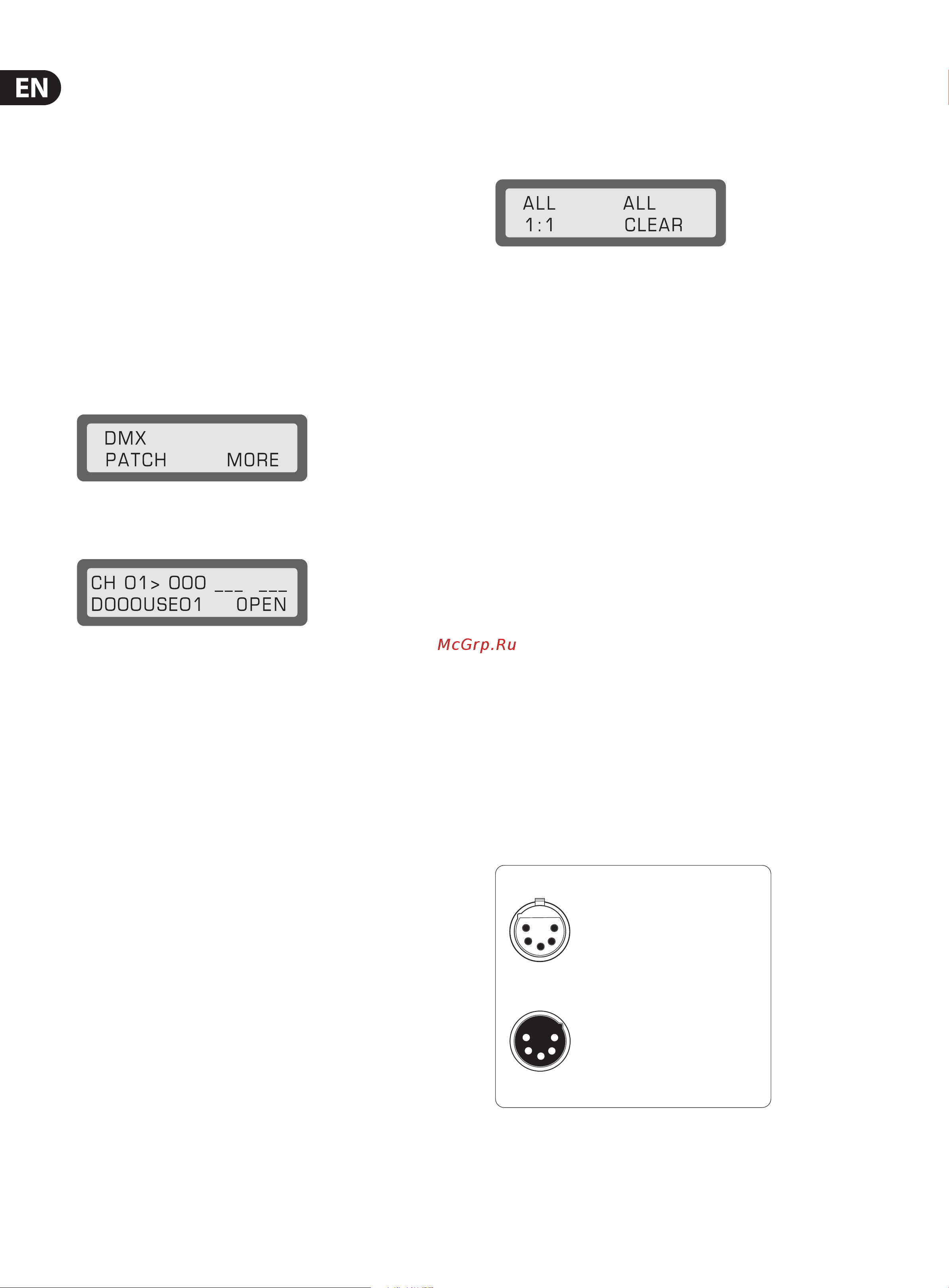 Behringer EUROLIGHT LC2412 [20/25] Installation