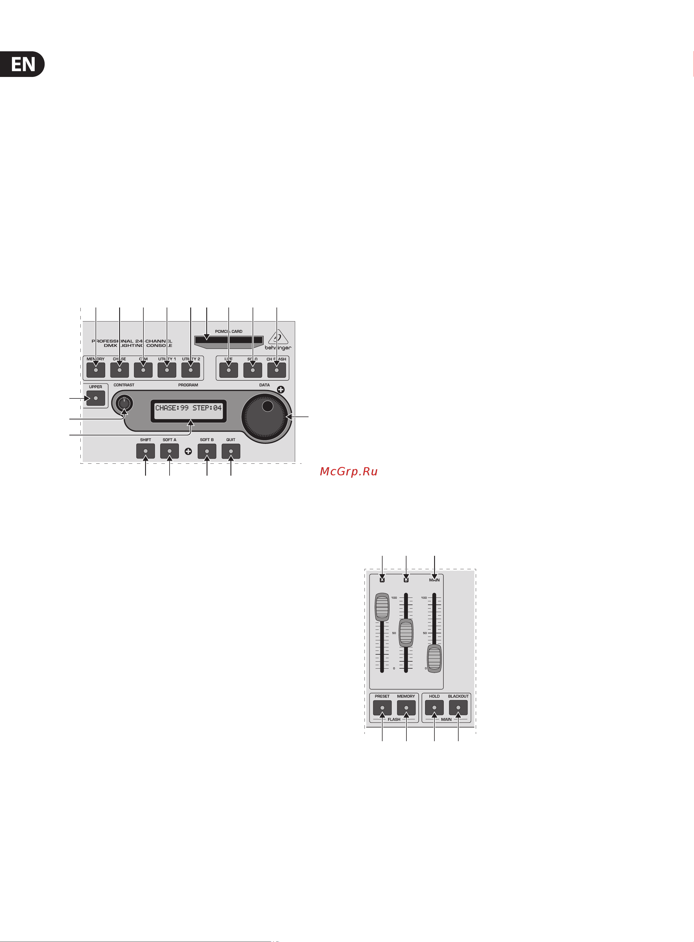 Behringer EUROLIGHT LC2412 [8/25] 25 26 27 28 30 31 32 29 24