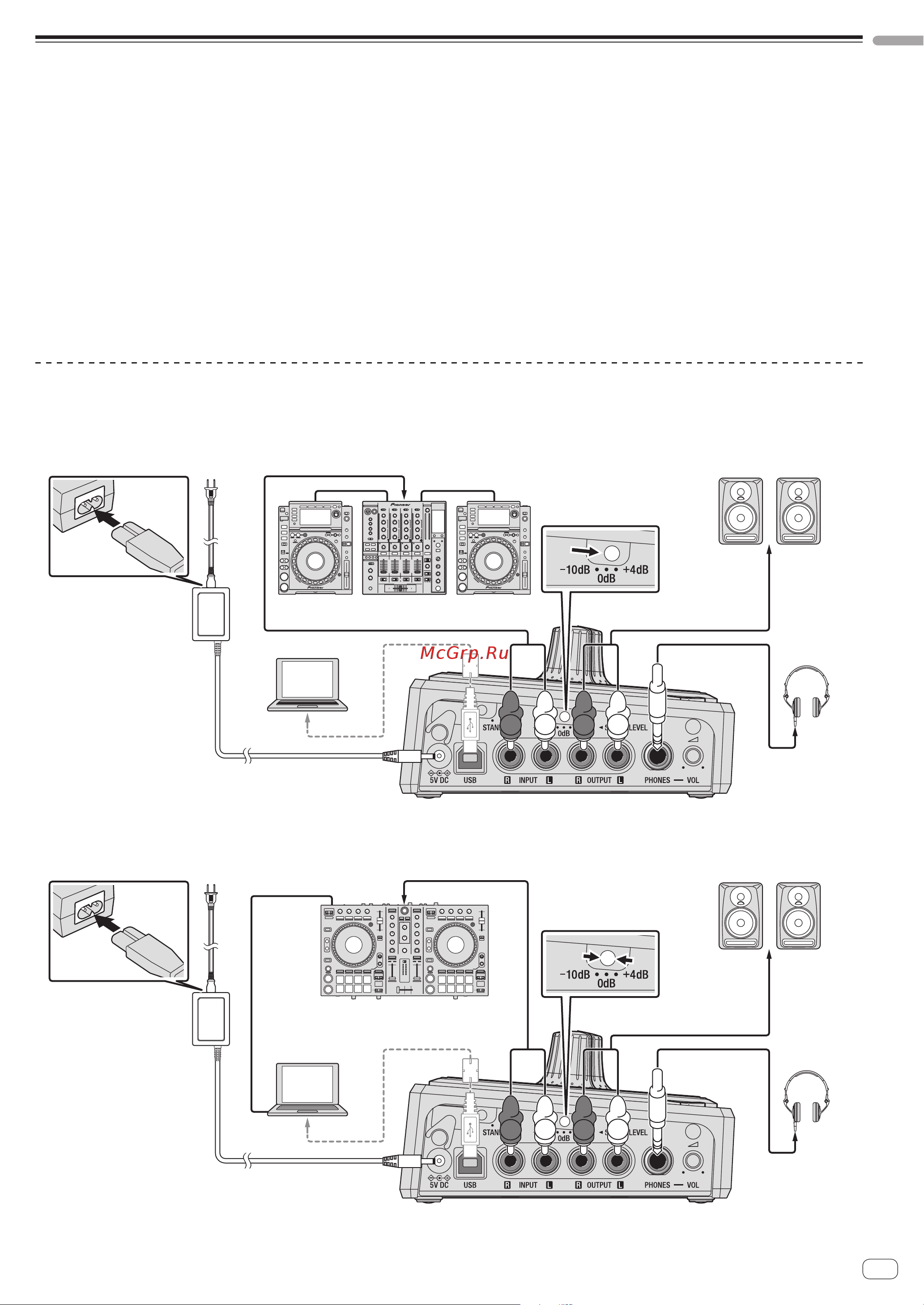 Pioneer RMX-500 [7/18] Подключение входных выходных терминалов