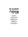M-Audio Axiom AIR Mini 32 Руководство по эксплуатации