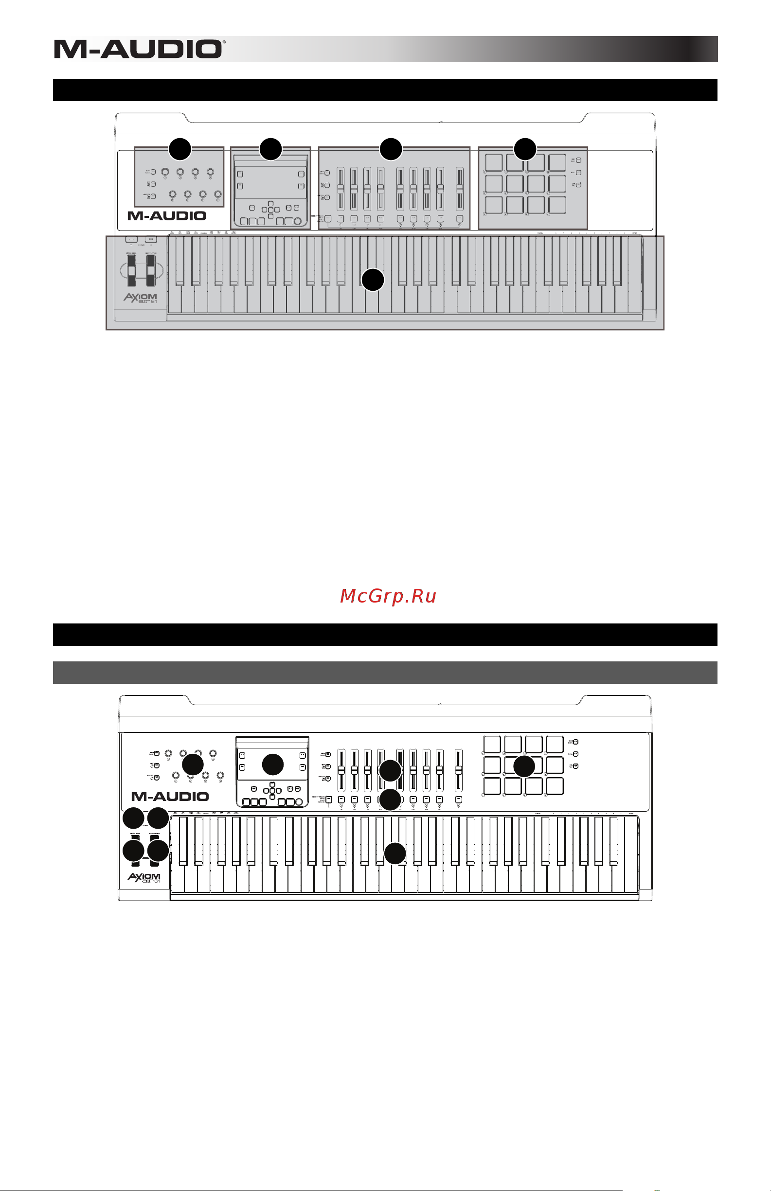 M-Audio Axiom AIR 61 [4/60] General overview
