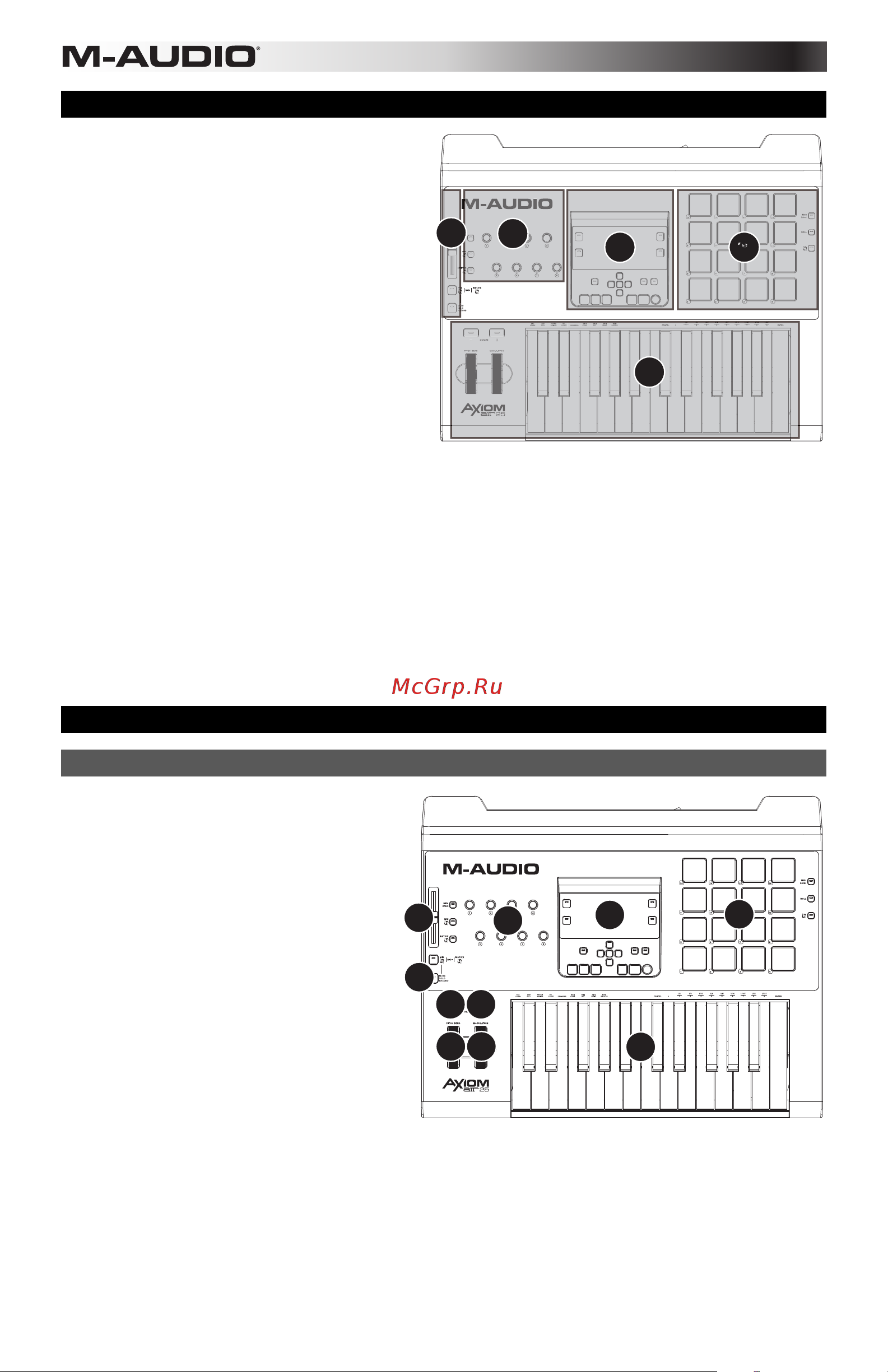 M-Audio Axiom AIR 25 [26/60] Vue d ensemble