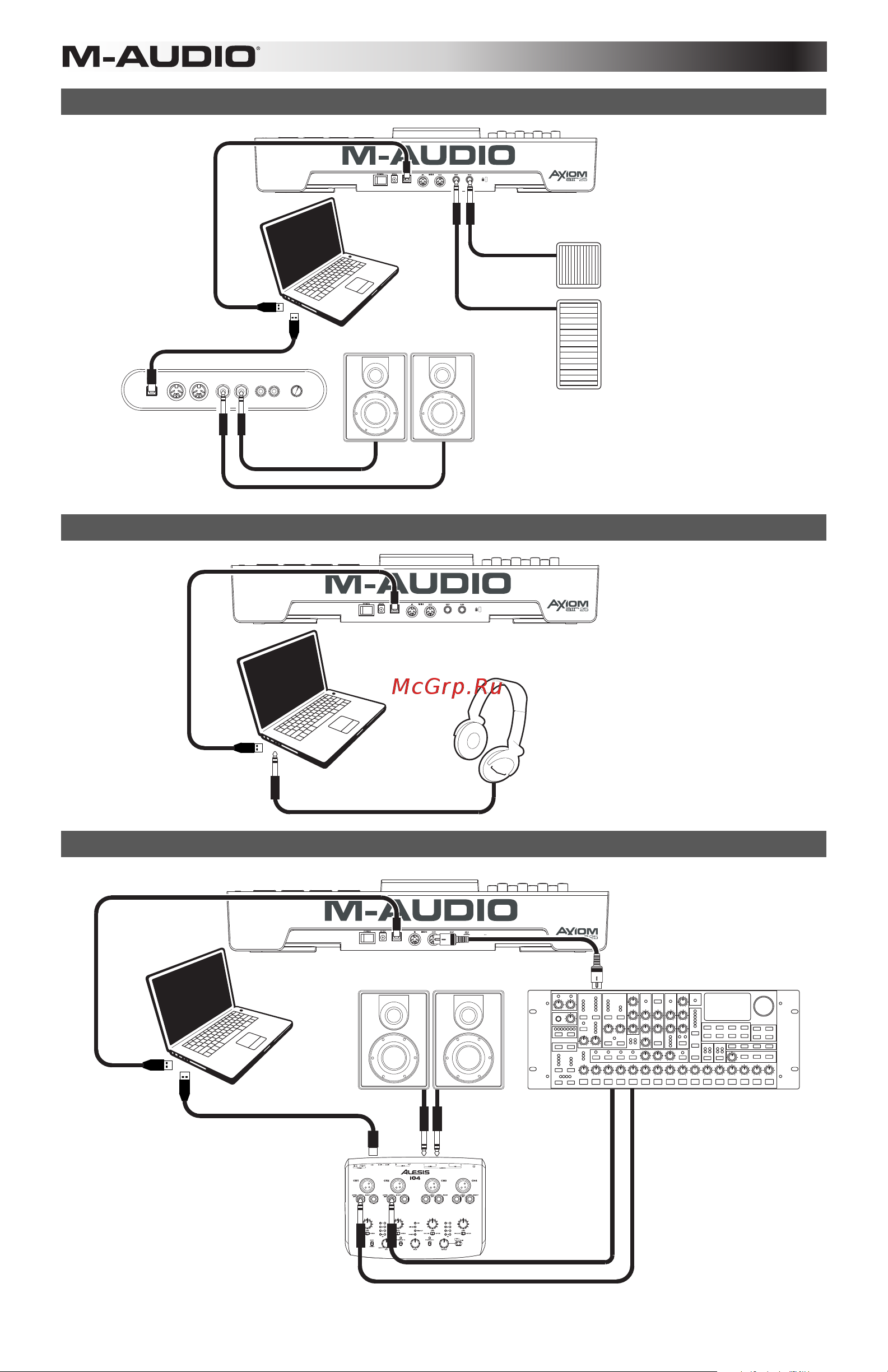 M-Audio Axiom AIR 25 [36/60] Configurazione scenario 1
