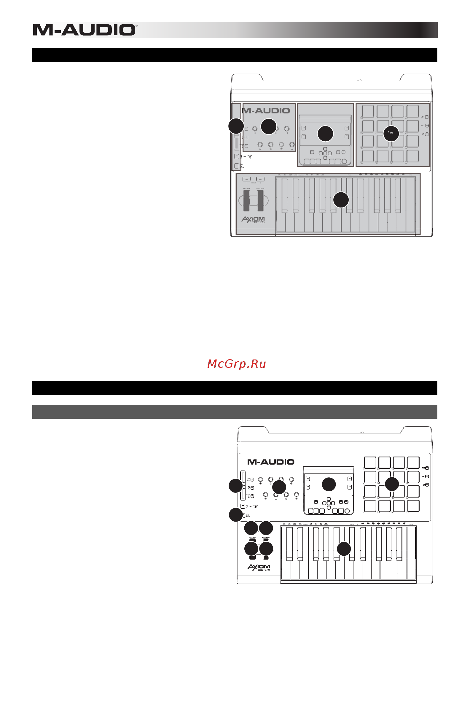 M-Audio Axiom AIR 25 [4/60] General overview