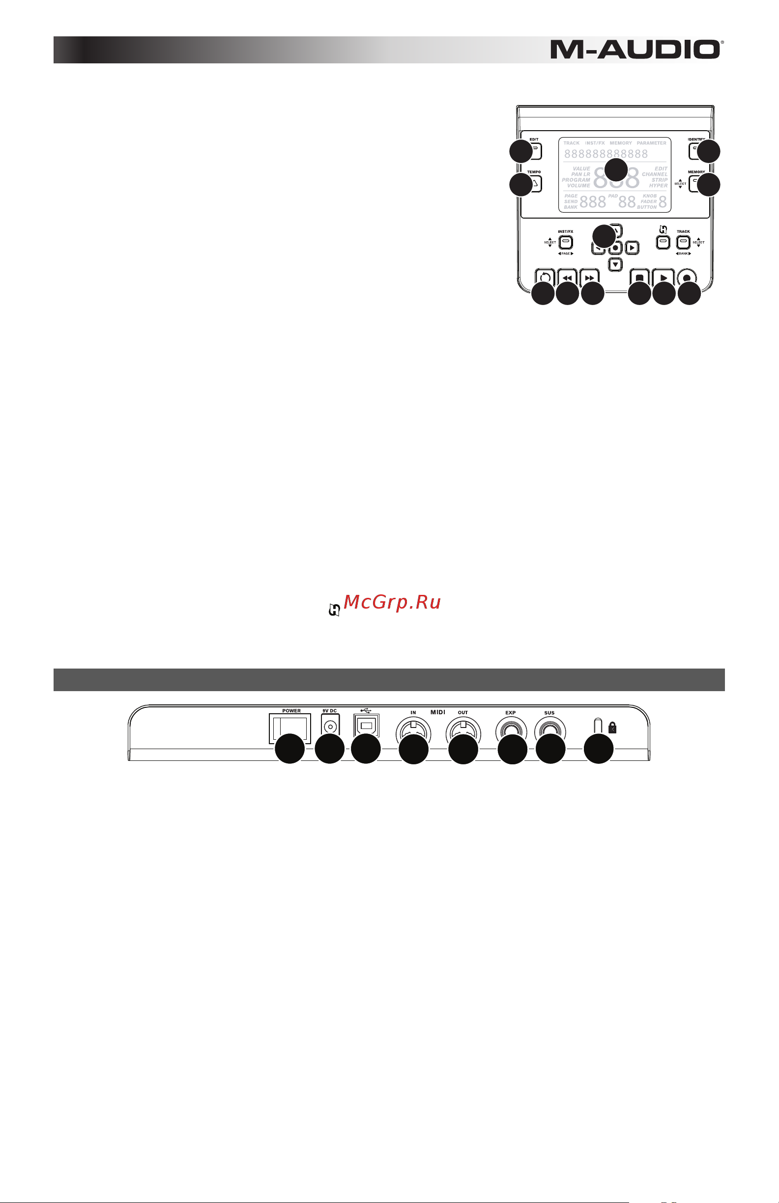 M-Audio Axiom AIR 49 [17/60] 2 3 4 5 6 7 8
