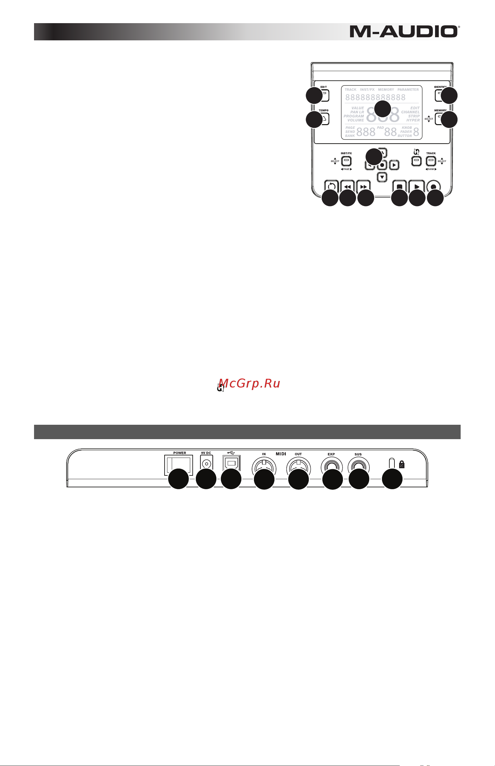 M-Audio Axiom AIR 49 [39/60] 2 3 4 5 6 7 8