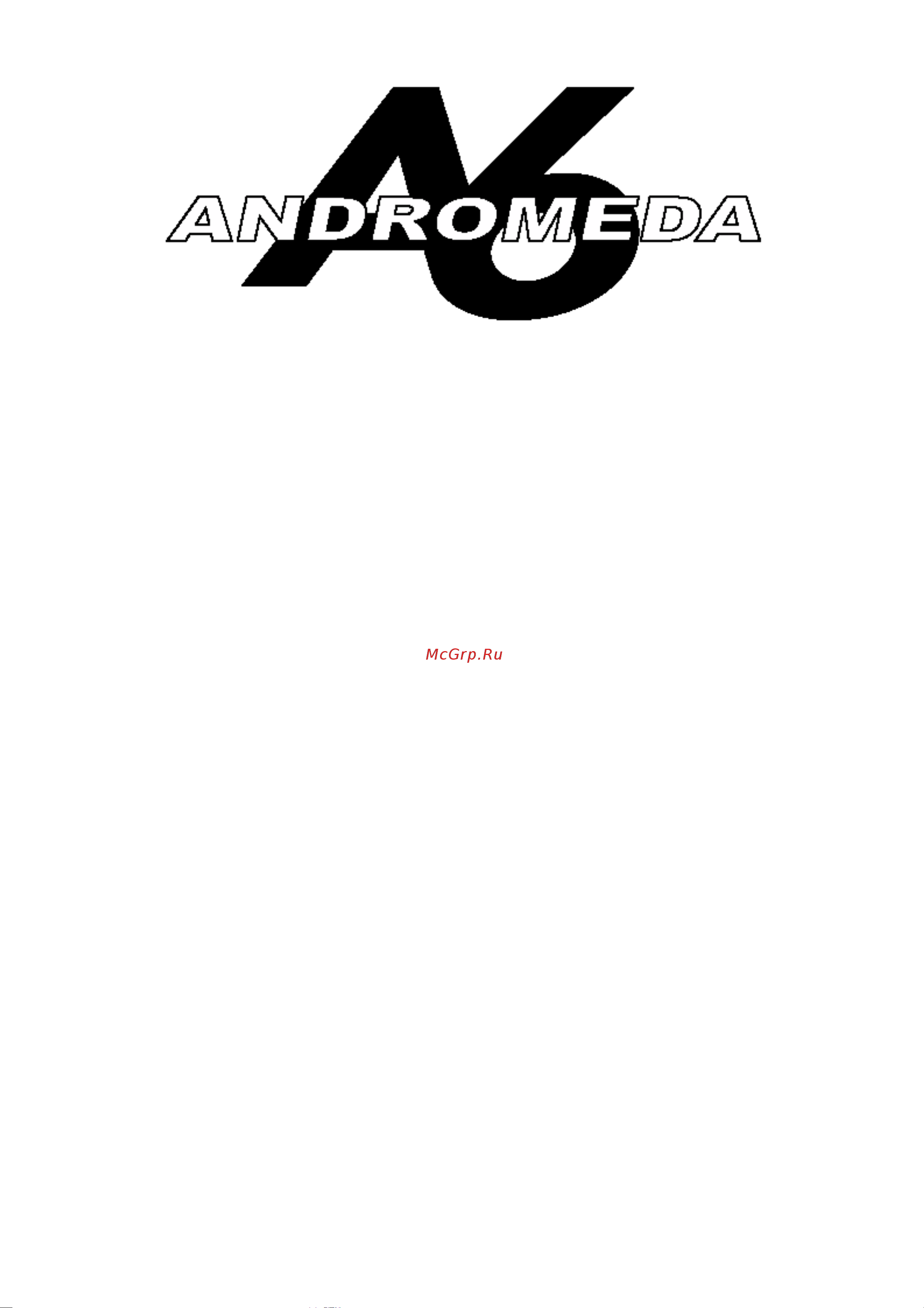 Alesis A6 ANDROMEDA Руководство по эксплуатации онлайн