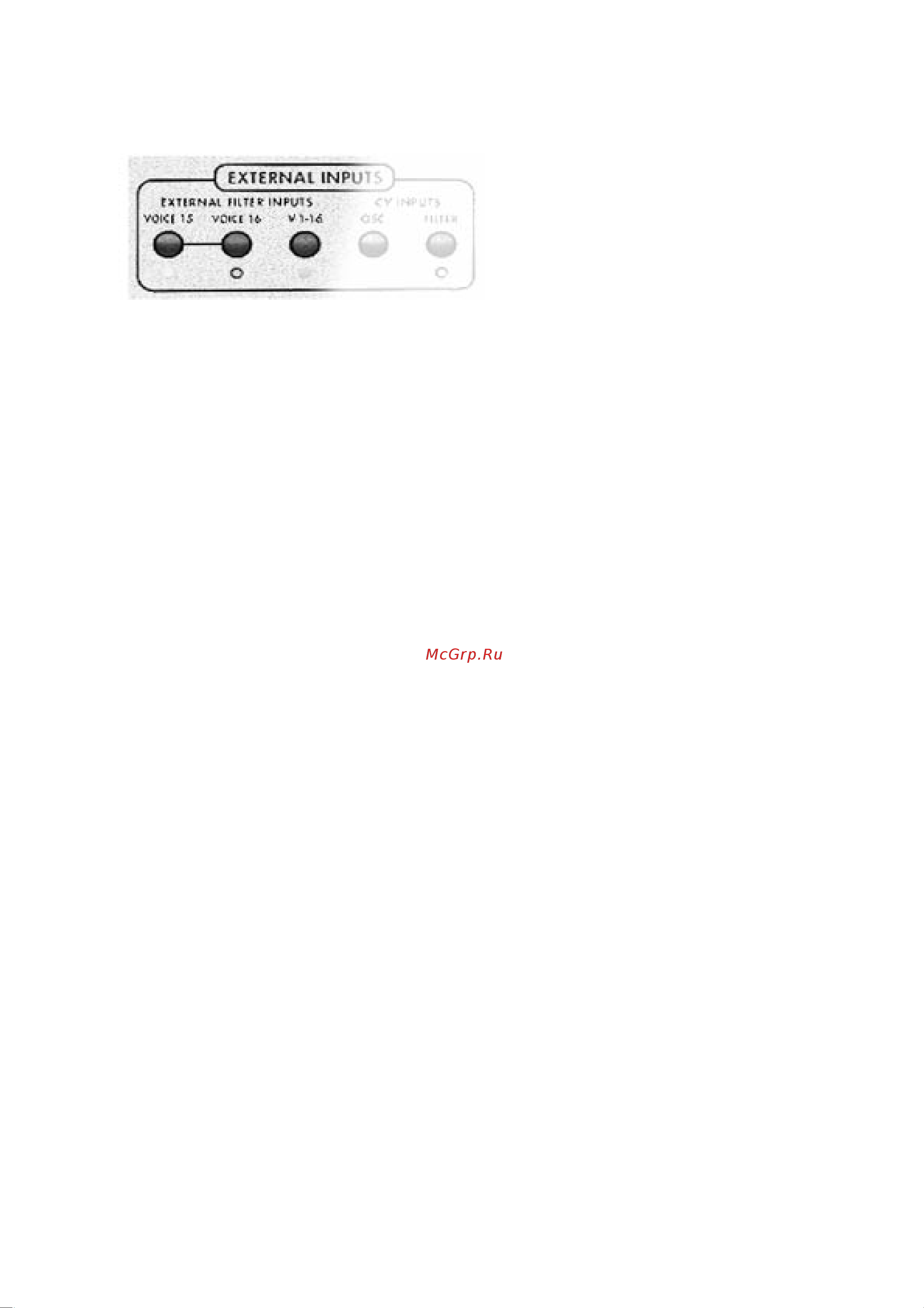 Alesis A6 ANDROMEDA [186/274] Íàïðàâëåíèå ñèãíàëà åðåç ôèëüòðû