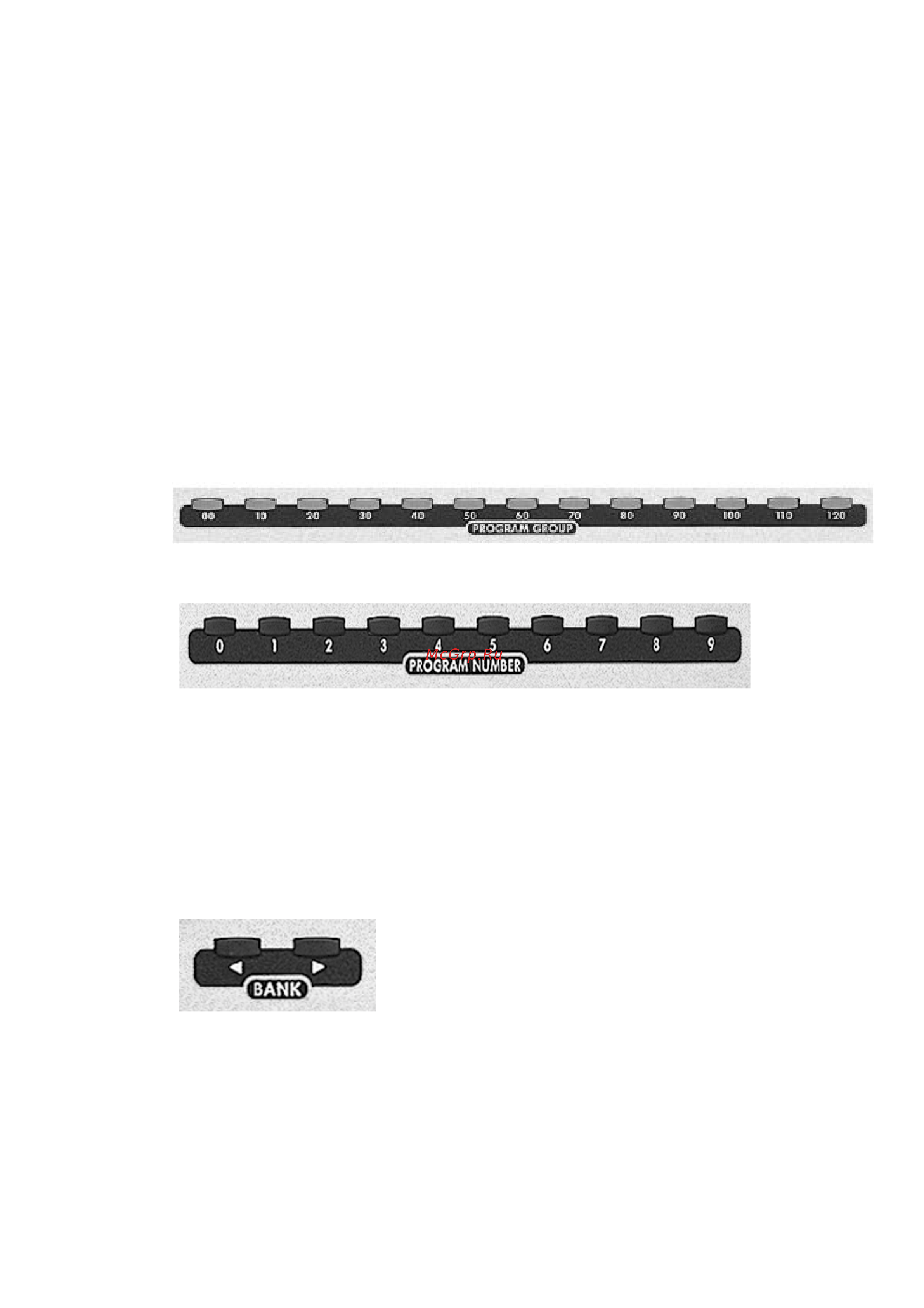 Alesis A6 ANDROMEDA [27/274] Выбор программ