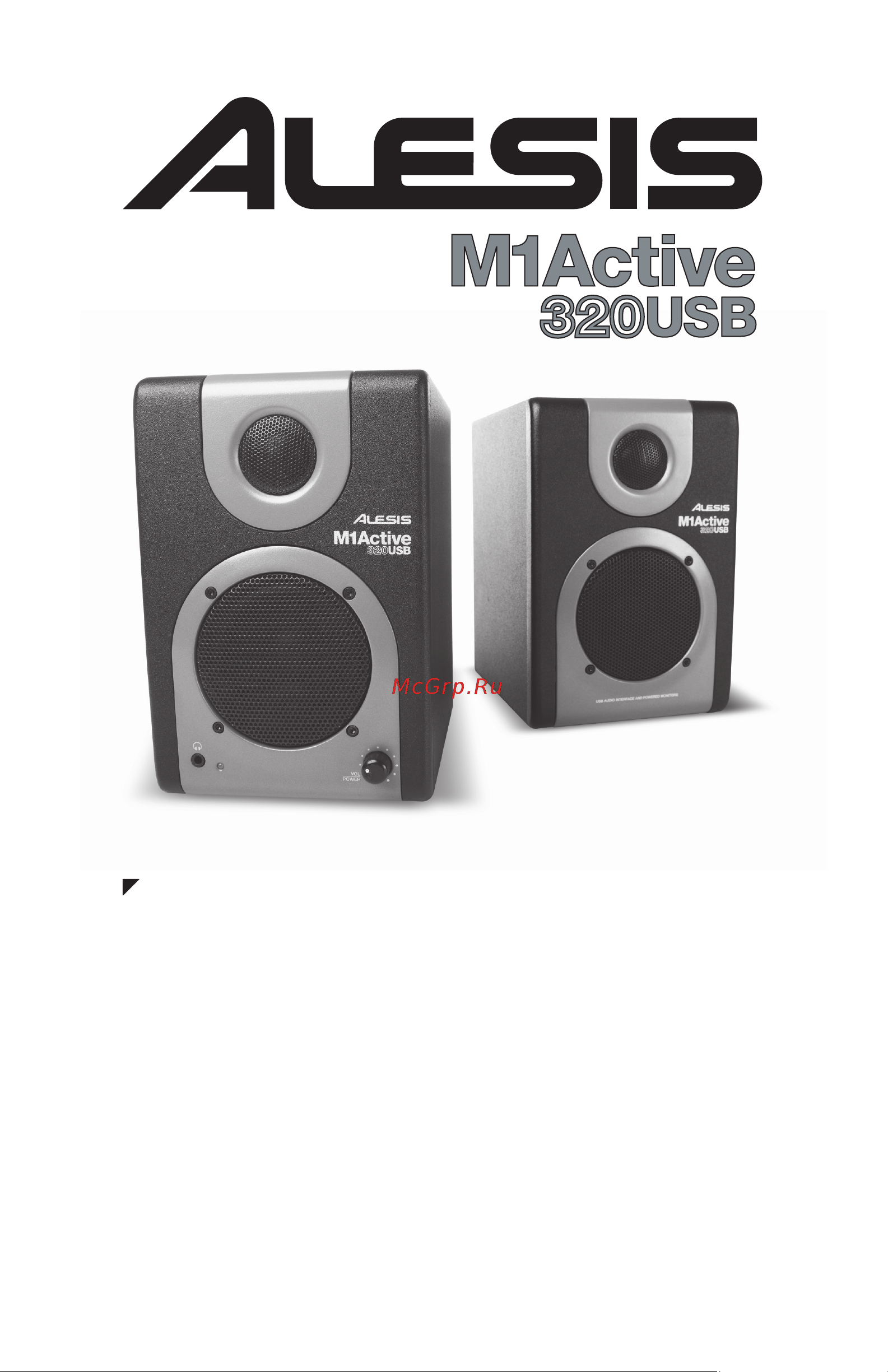 Alesis M1 ACTIVE 320 USB Руководство по эксплуатации онлайн