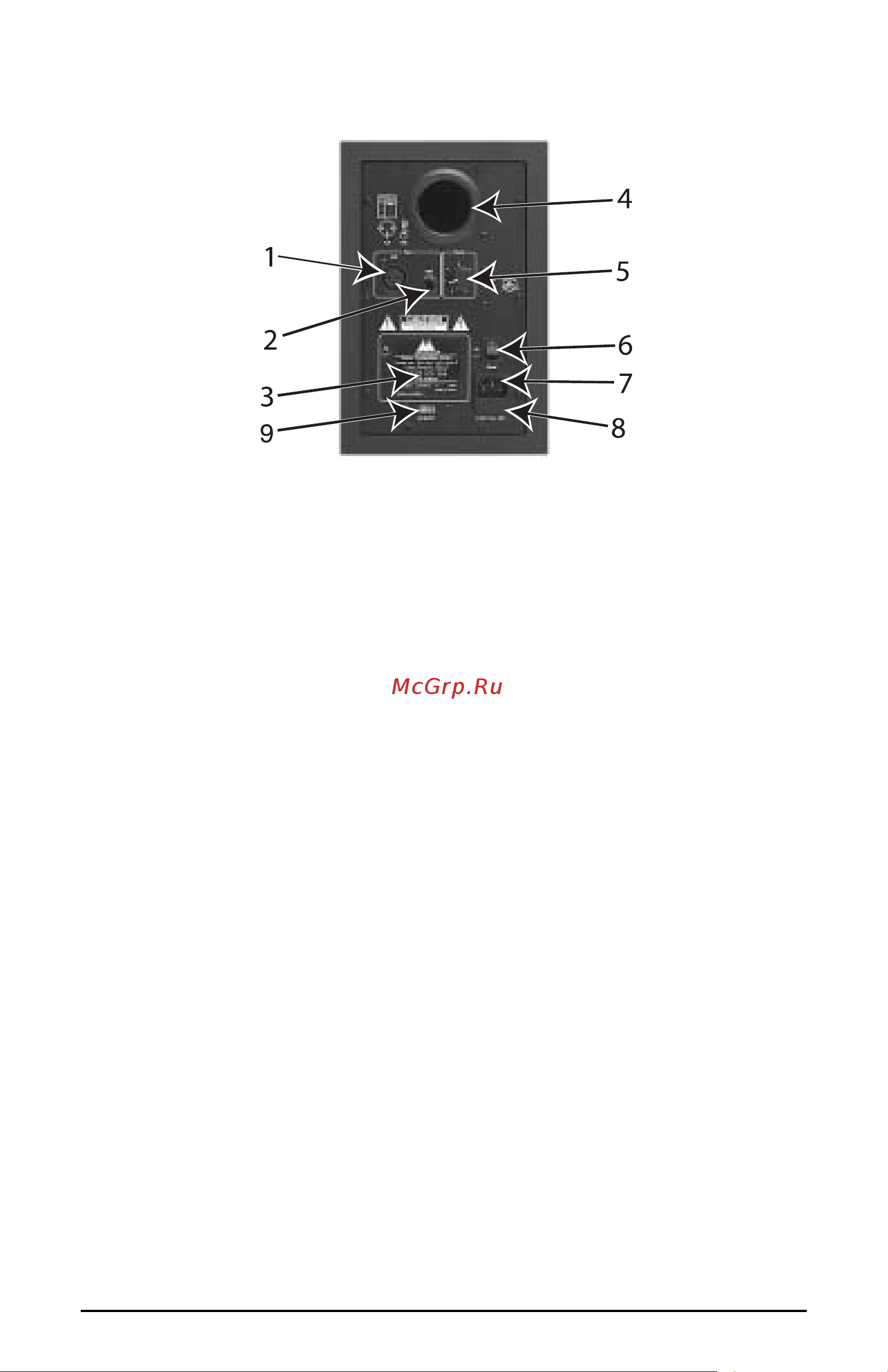 M-Audio SP-5B [4/12] Rear panel