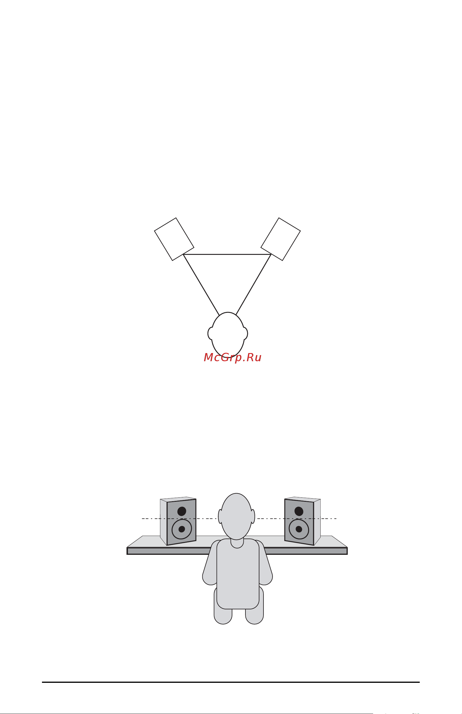 M-Audio SP-5B [8/12] Placing the sp 5bs