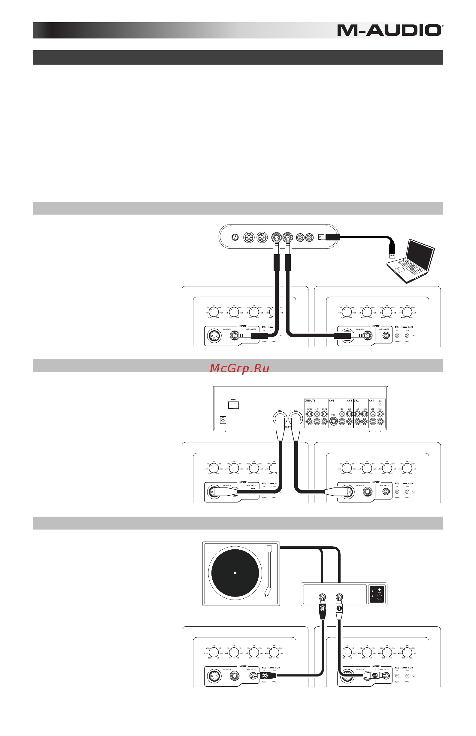 M-Audio M3-6 [11/39] Escenario de instalación 2