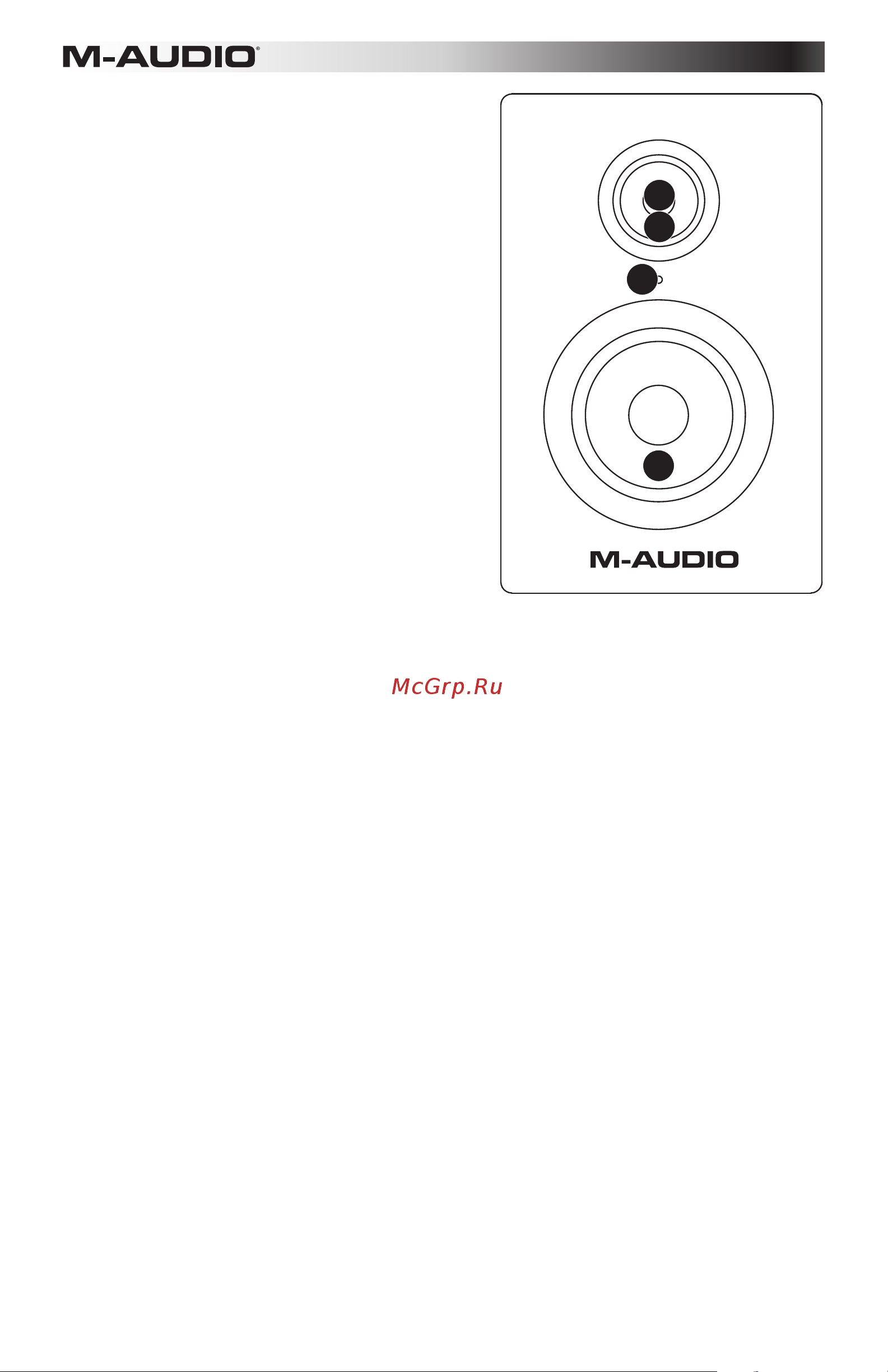 M-Audio M3-6 Руководство по эксплуатации онлайн [6/39] 777695