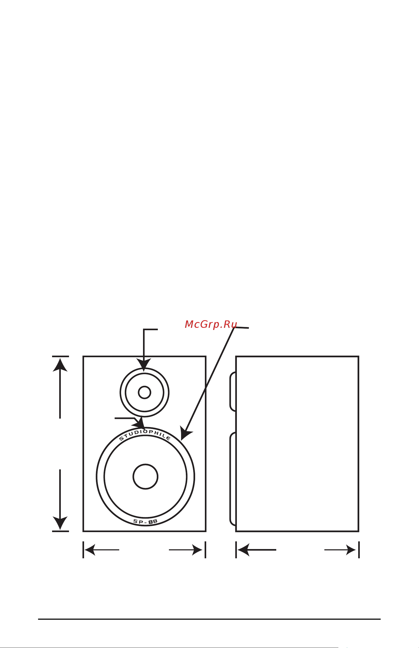 M-Audio SP-8B [5/12] Front panel and side view