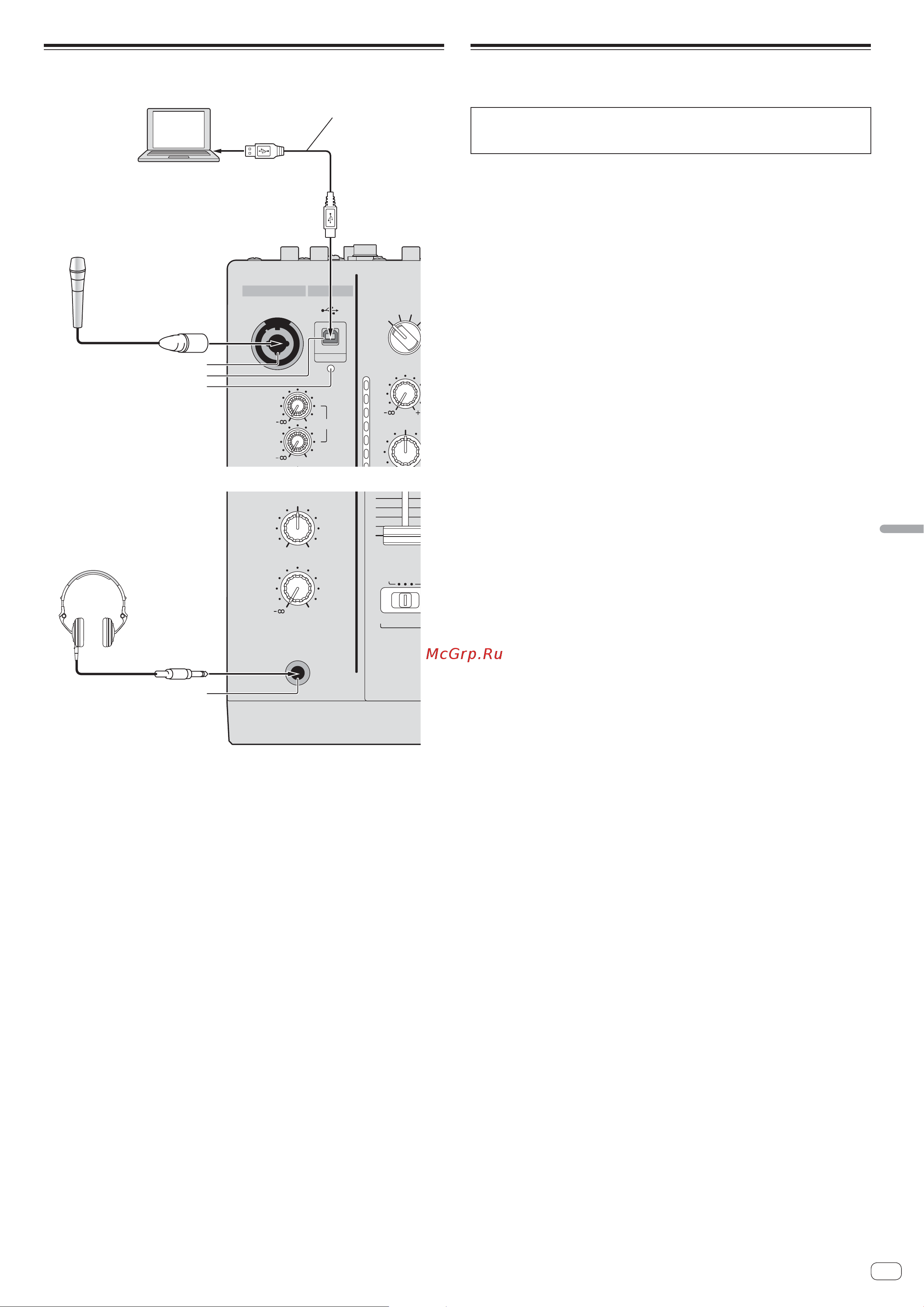Pioneer DJM-900SRT [123/200] Aansluiten op het bedieningspaneel