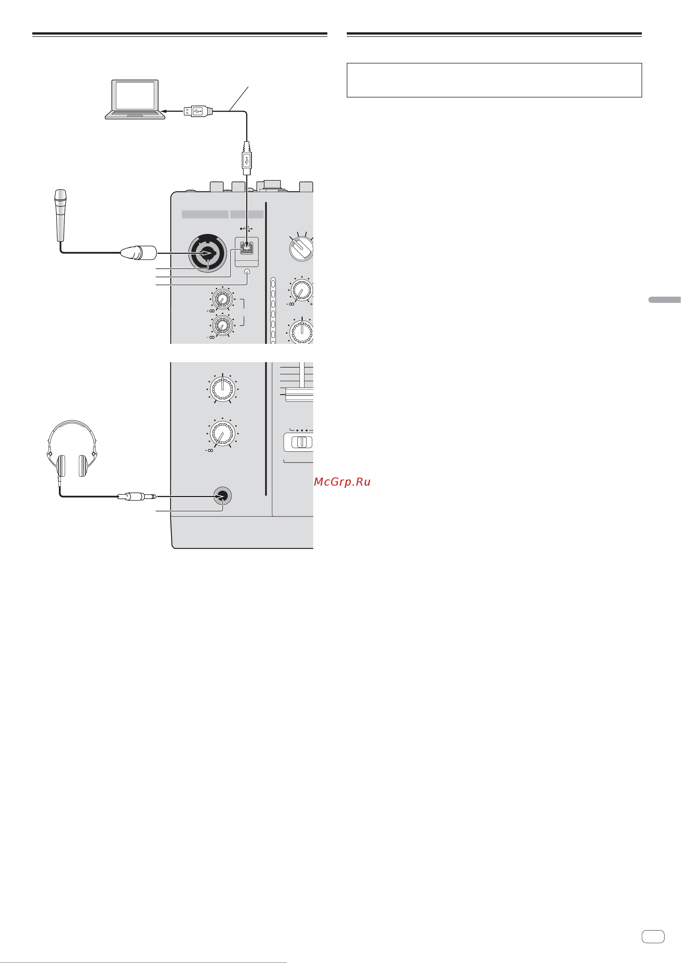 Pioneer DJM-900SRT [95/200] Collegamento ad un pannello di controllo
