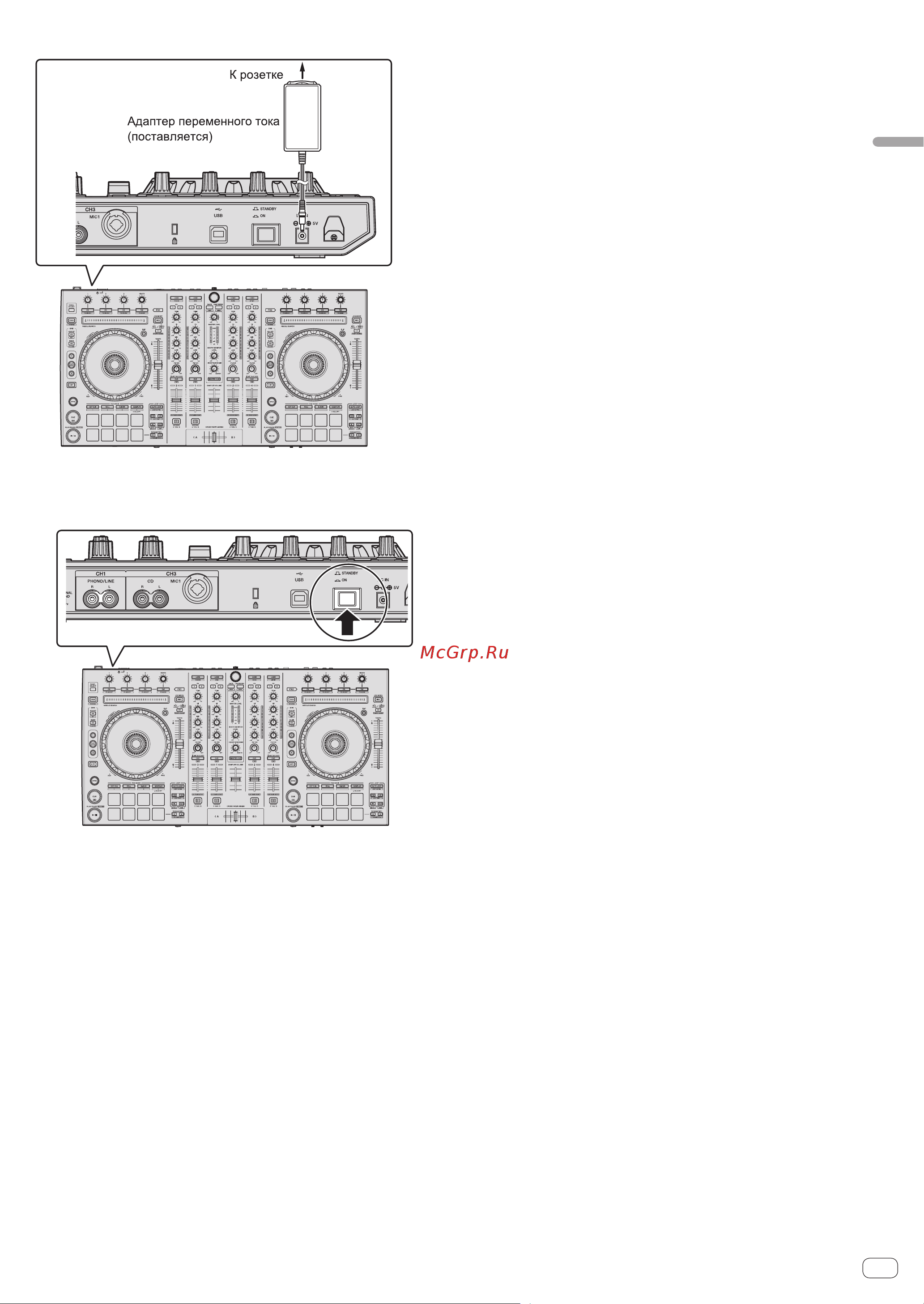 Pioneer DDJ-SX [17/34] Основное управление