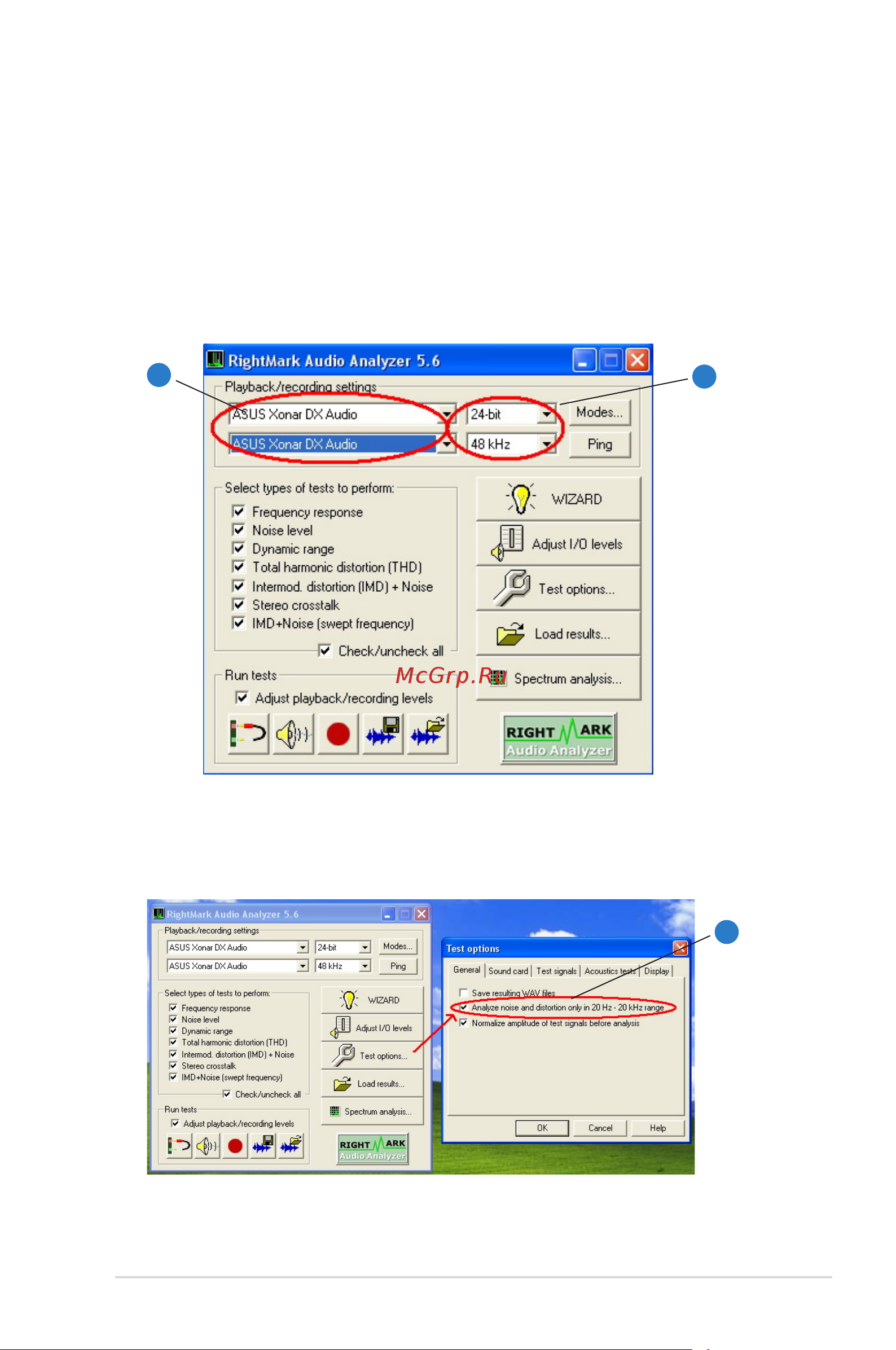 Asus Xonar D1 [57/72] Configuration and test with rmaa