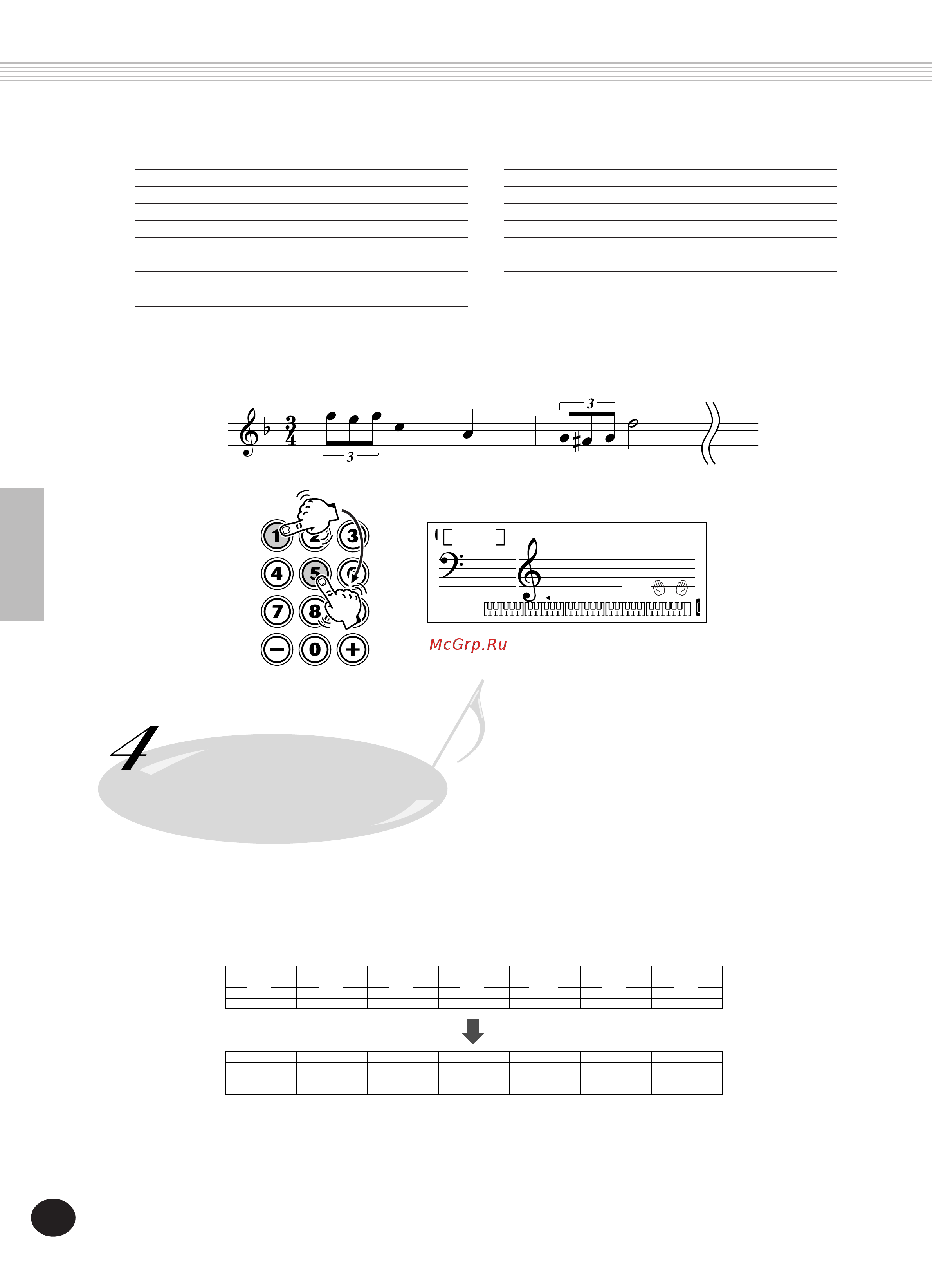 Yamaha PSR-248 [38/51] Play the style and play single note chords root notes in the acmp section