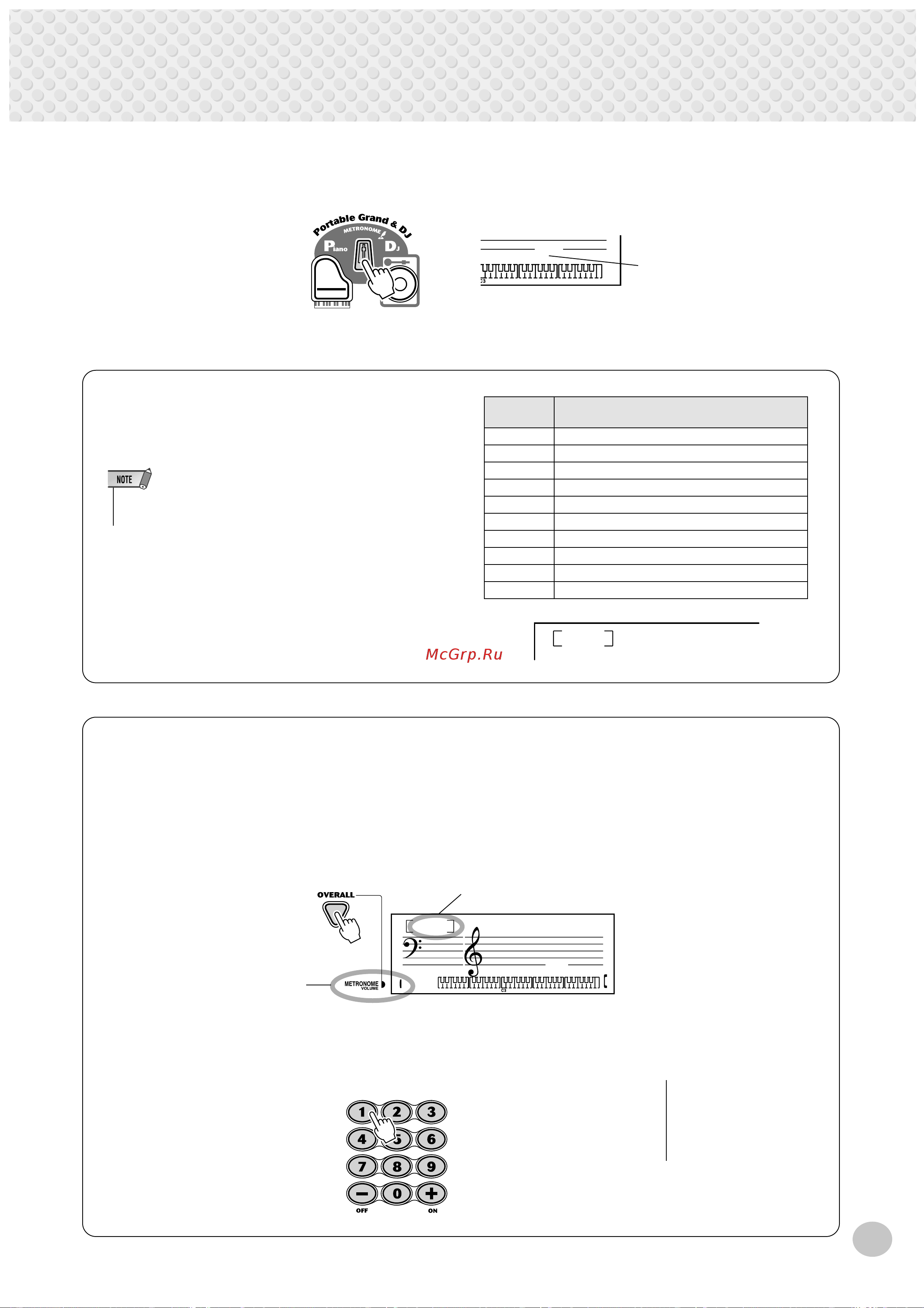 Yamaha PSR-262 [21/64] Portable grand